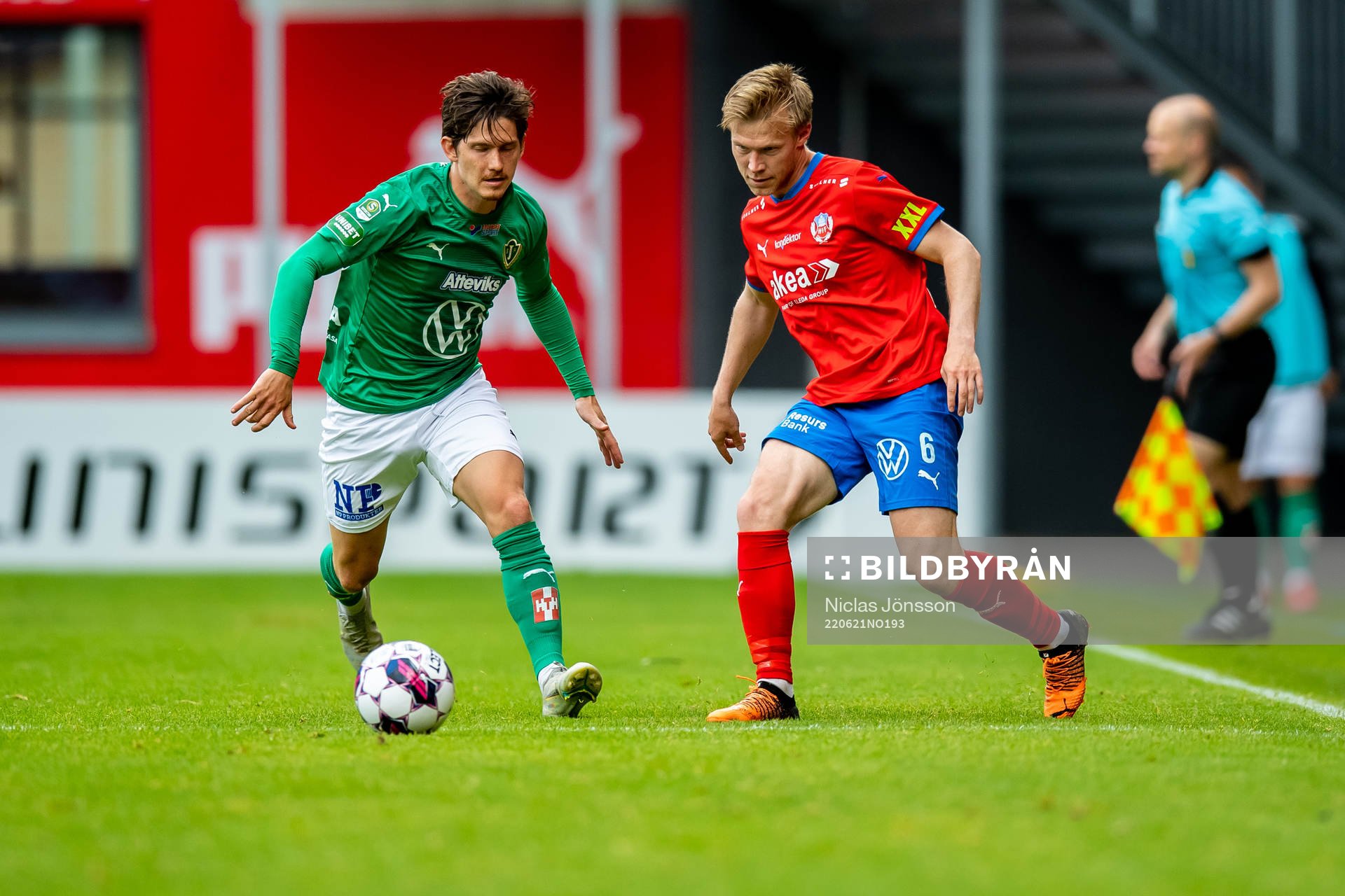 Jönköpings Robin Book och Helsingborgs Andreas Landgren