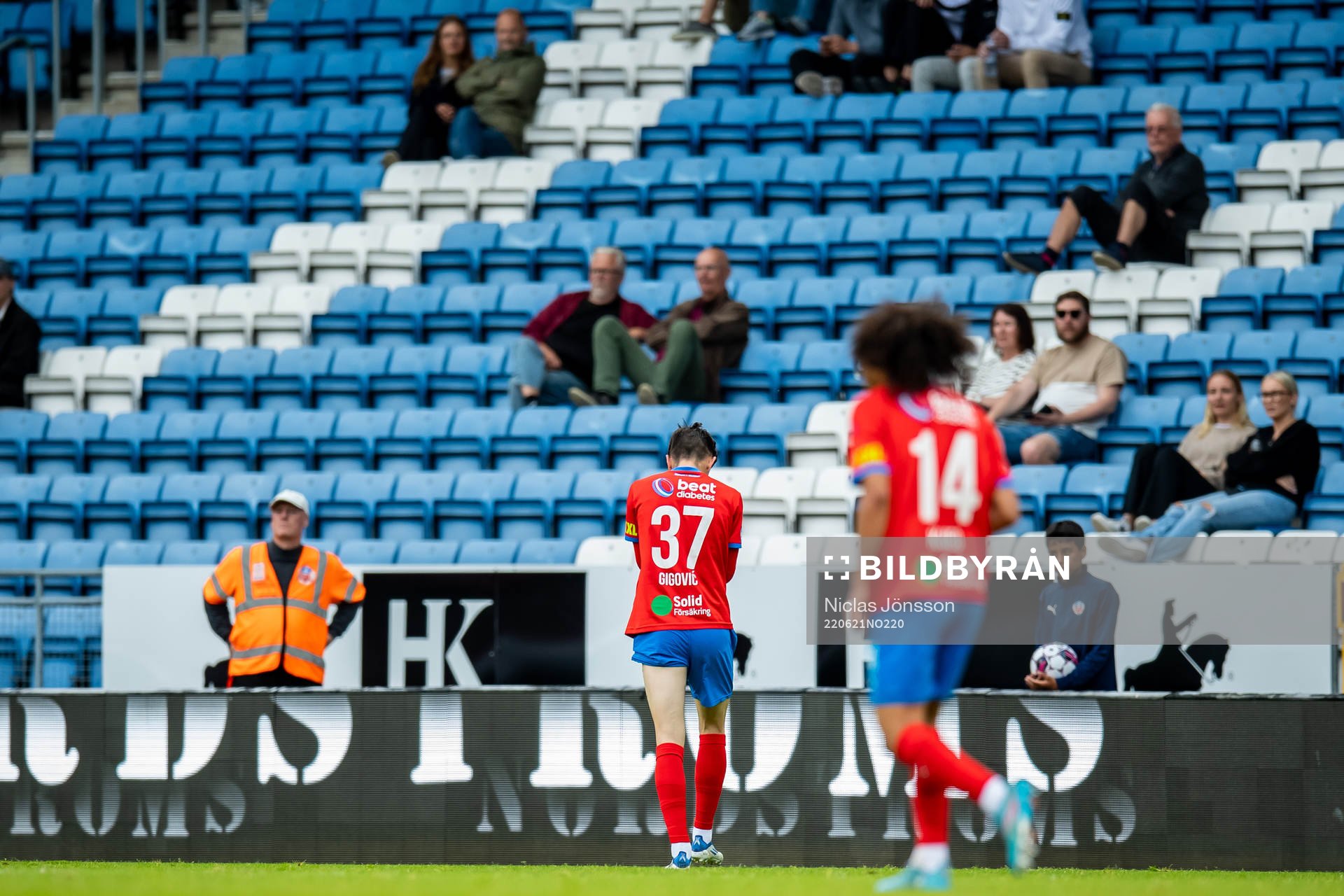 Helsingborgs Armin Gigovic deppar
