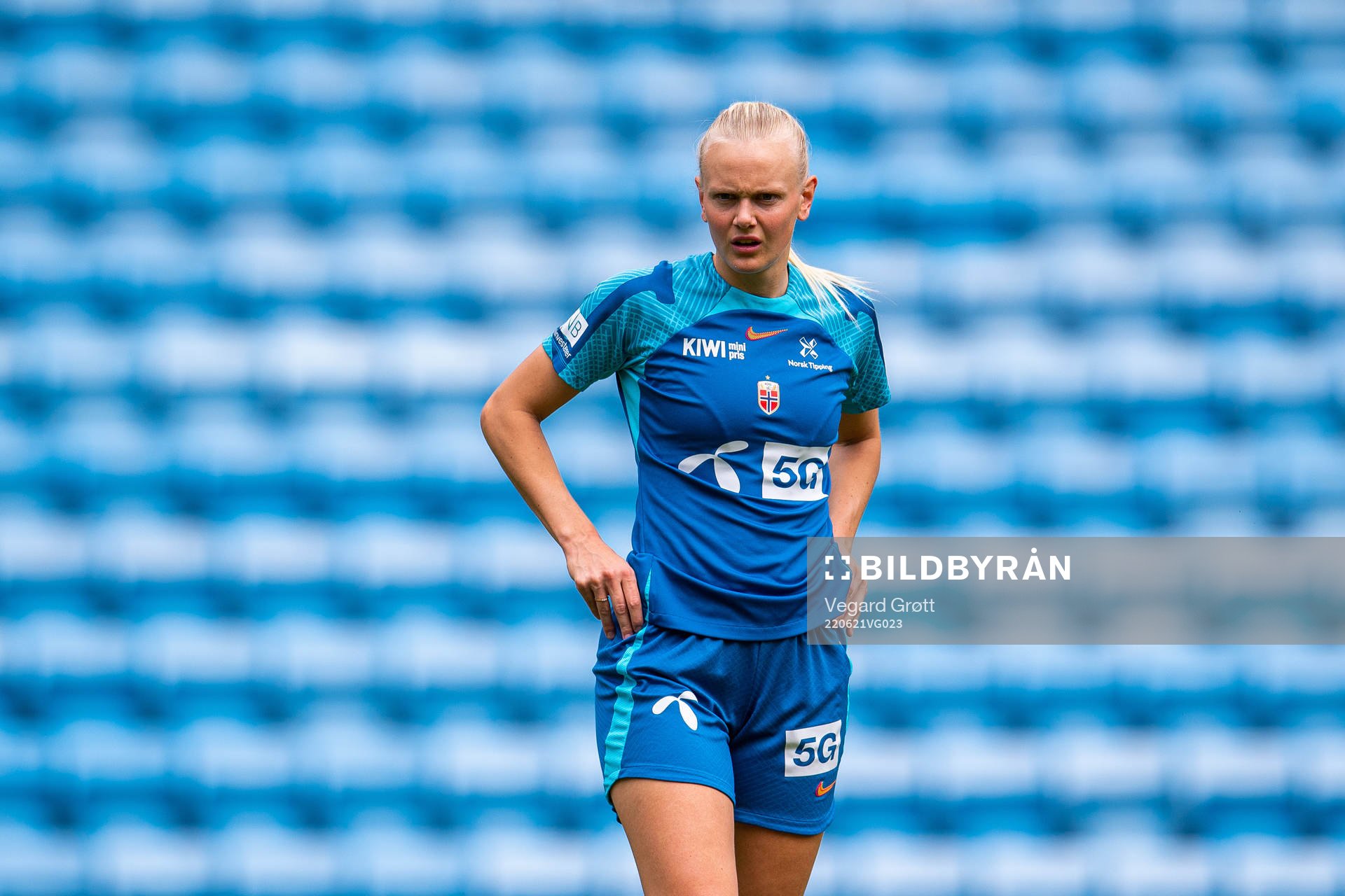 Karina Sævik of the Norwegian women's national football