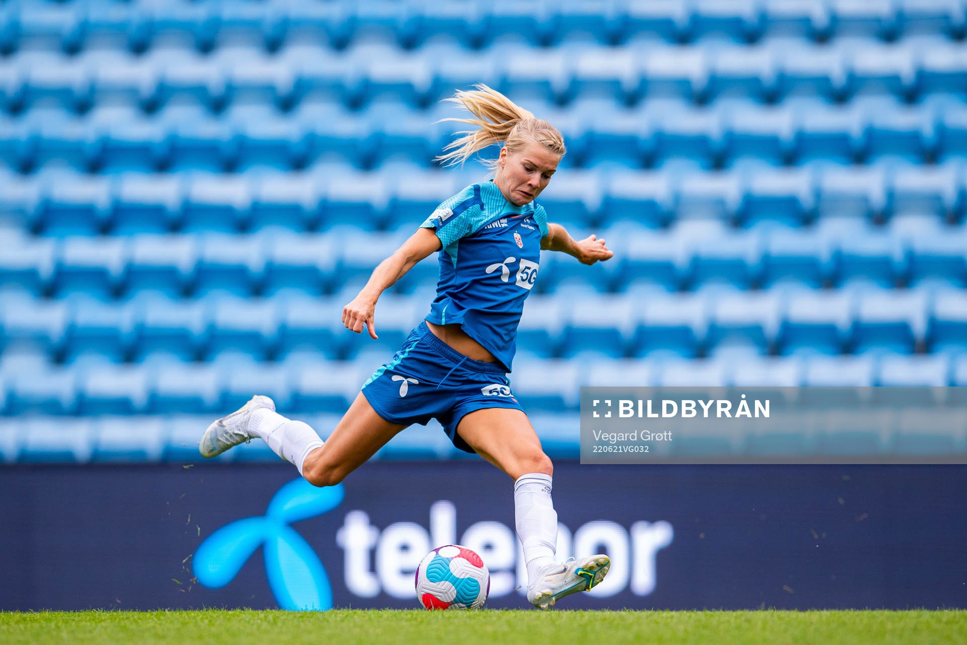Ada Hegerberg of the Norwegian women's national football
