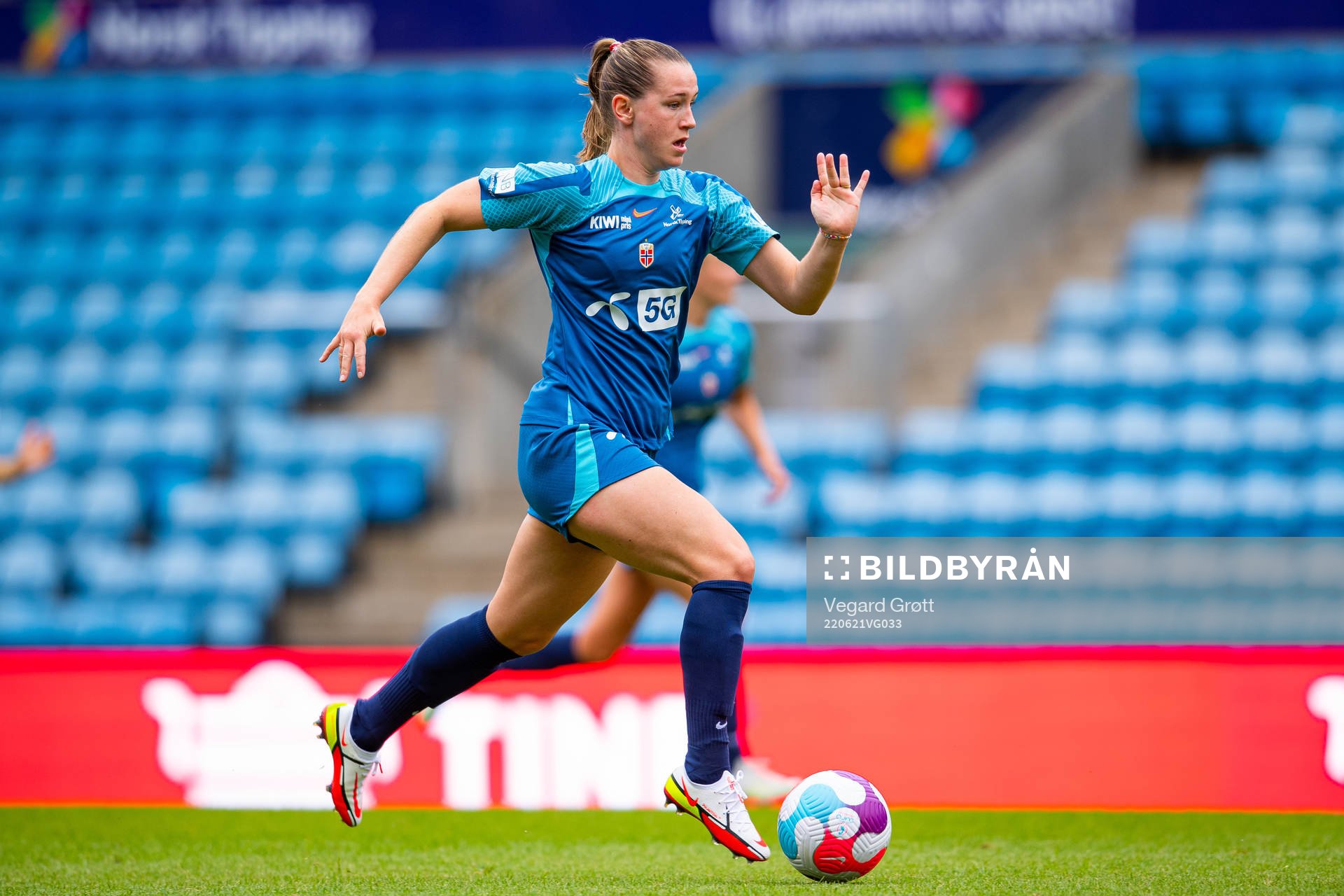 Elisabeth Terland of the Norwegian women's national