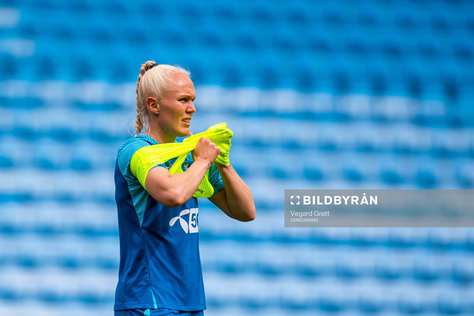 Maria Thorisdottir of the Norwegian women's national