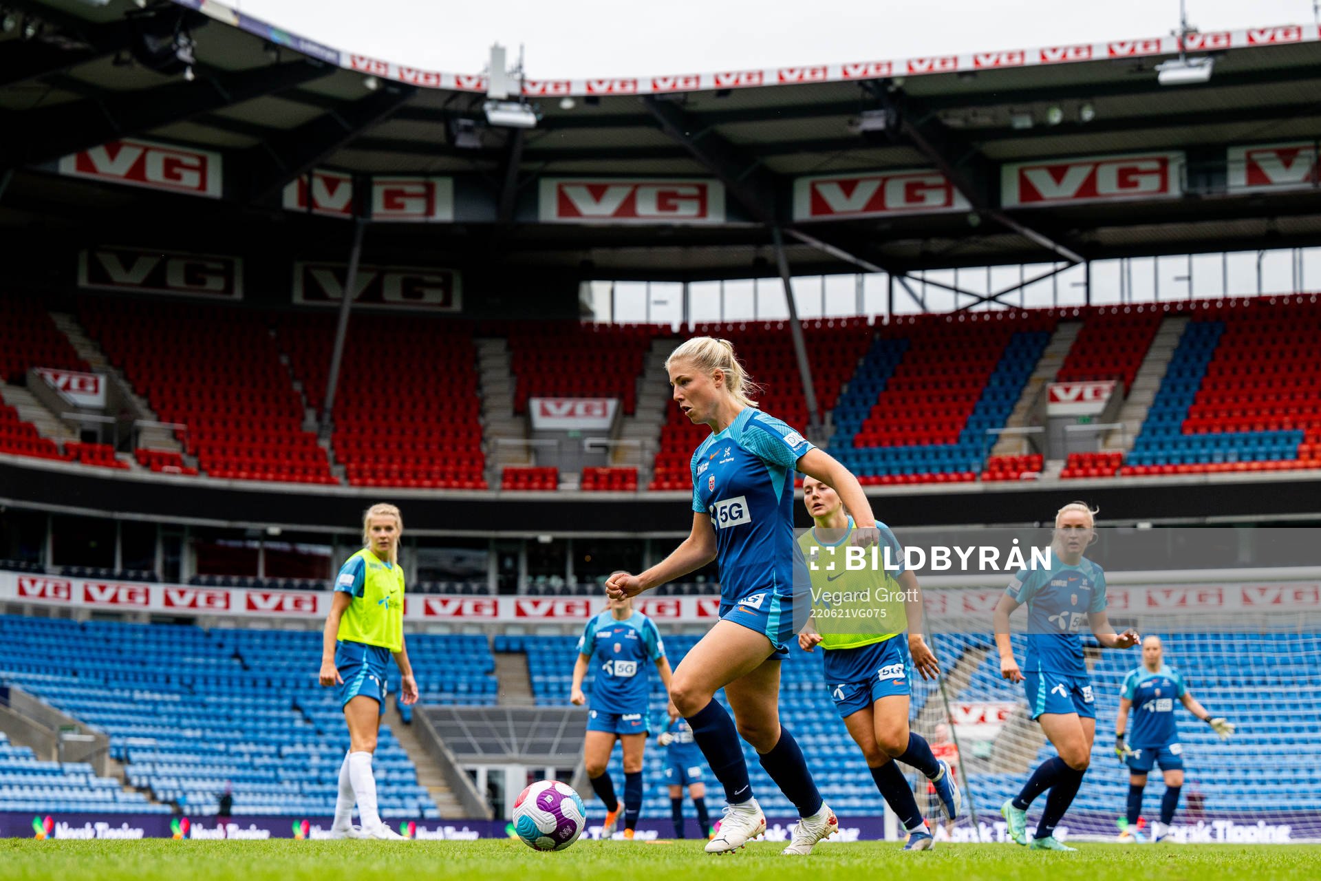Sophie Román Haug of the Norwegian women's national