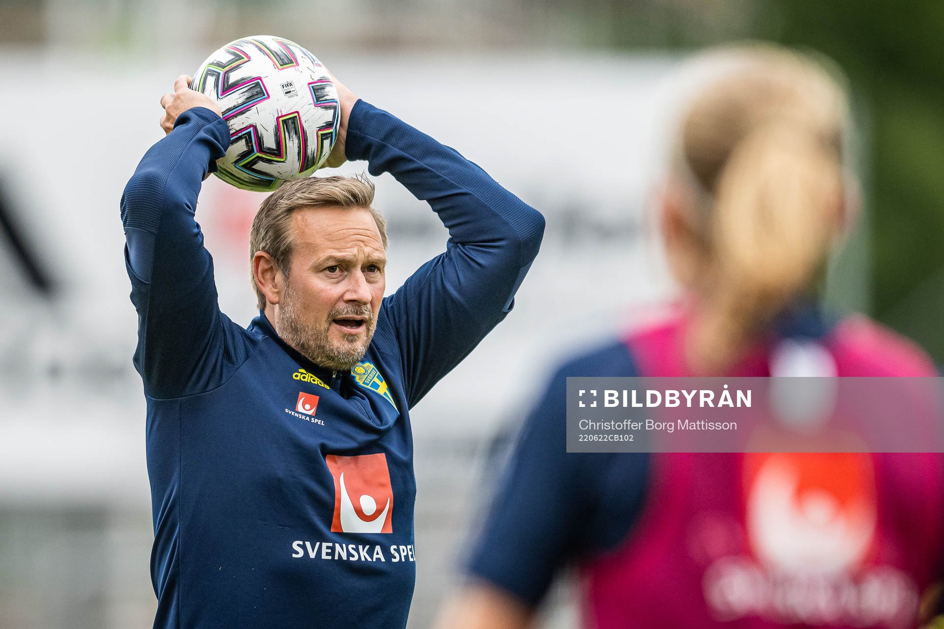 Martin Möller, head coach of Sweden