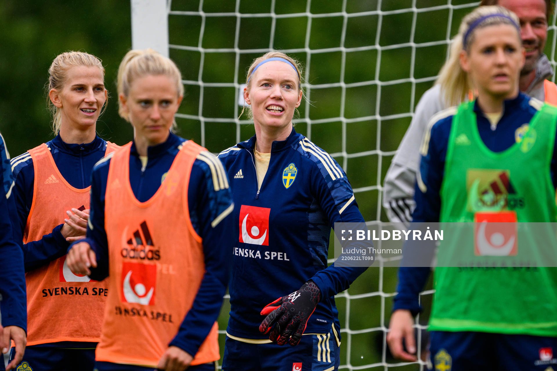 Goalkeeper Hedvig Lindahl