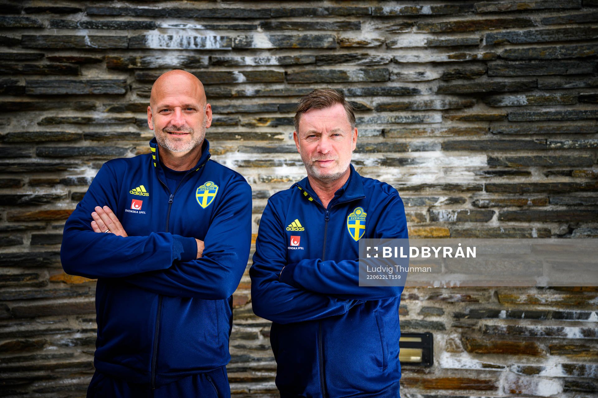 Peter Gerhardsson, head coach and Magnus Wikman, assistant