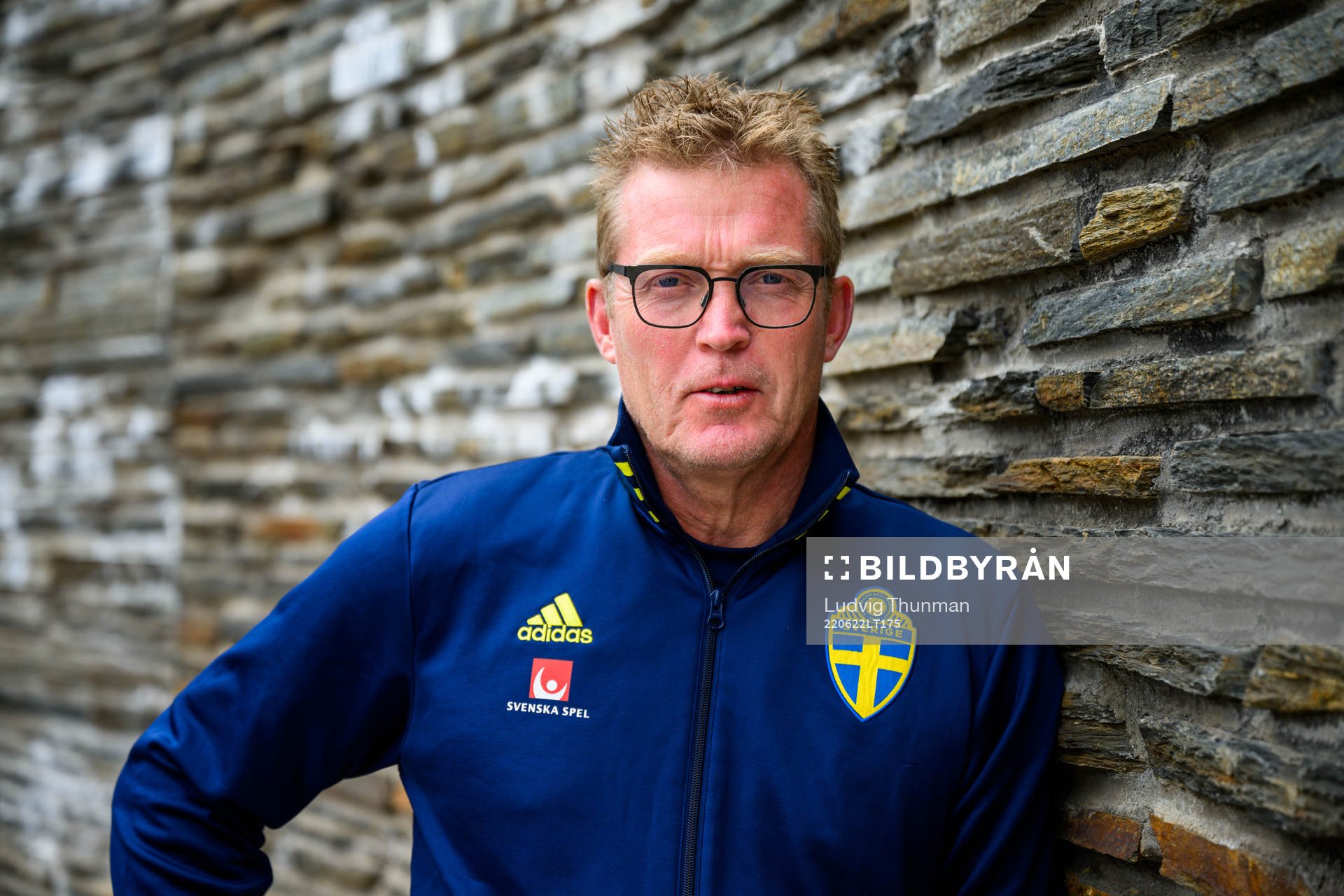 Leif Troedsson, goalkeeper coach poses for a portrait