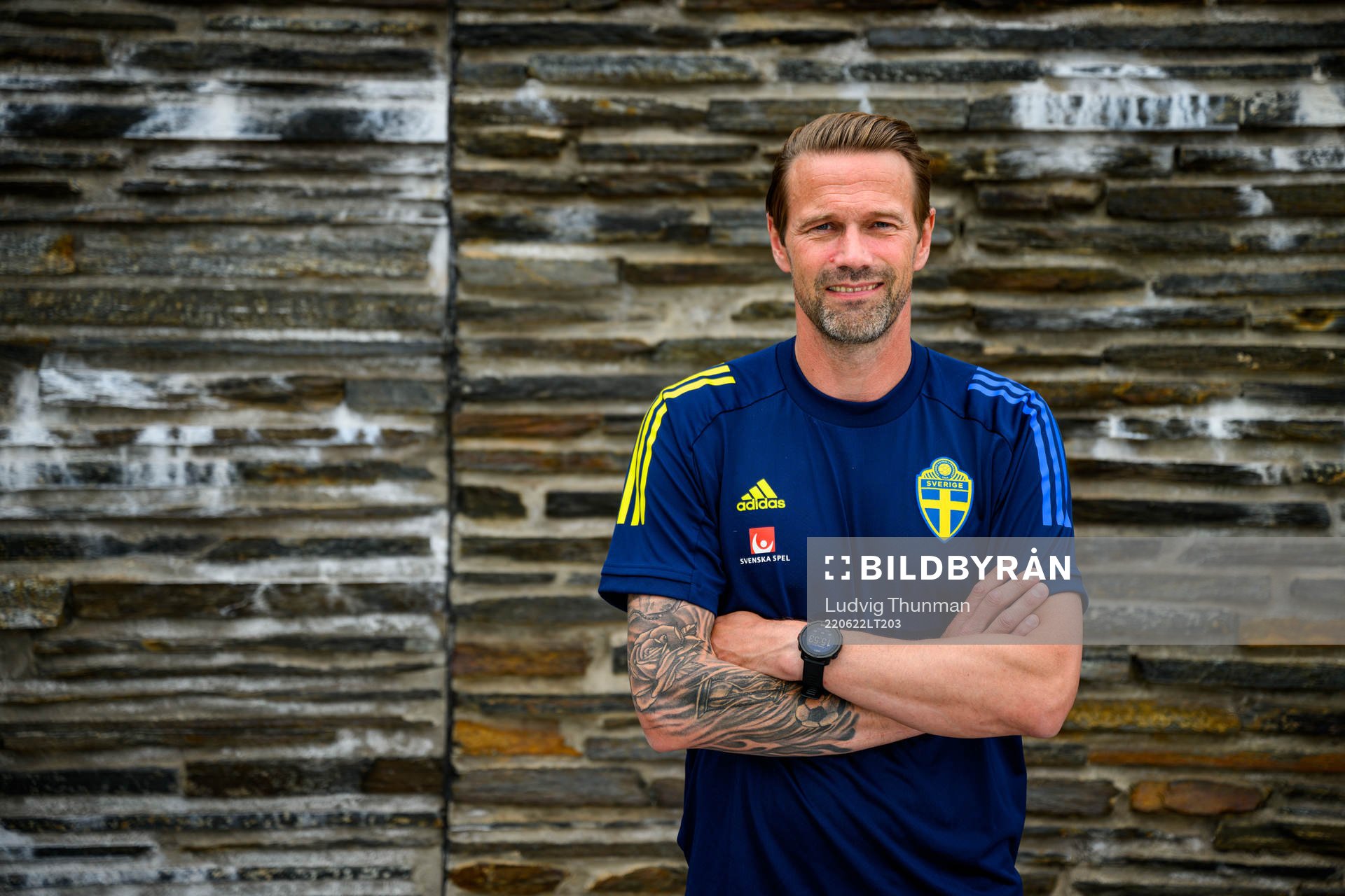 Magnus Andersson, team manager poses for a portrait