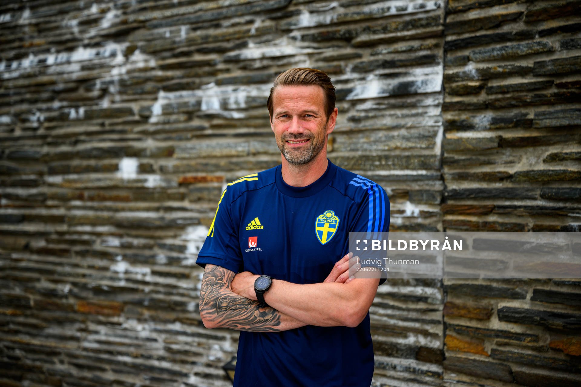 Magnus Andersson, team manager poses for a portrait