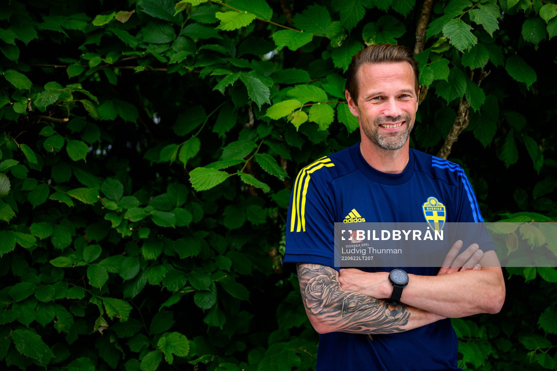 Magnus Andersson, team manager poses for a portrait
