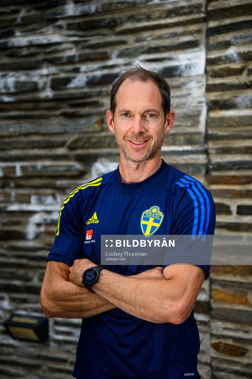 Martin Bergqvist, physio poses for a portrait