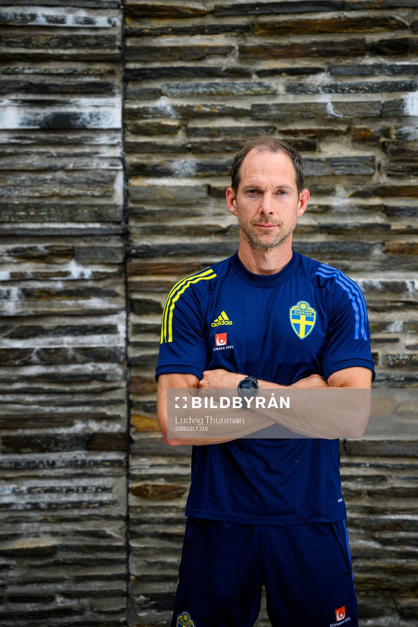 Martin Bergqvist, physio poses for a portrait