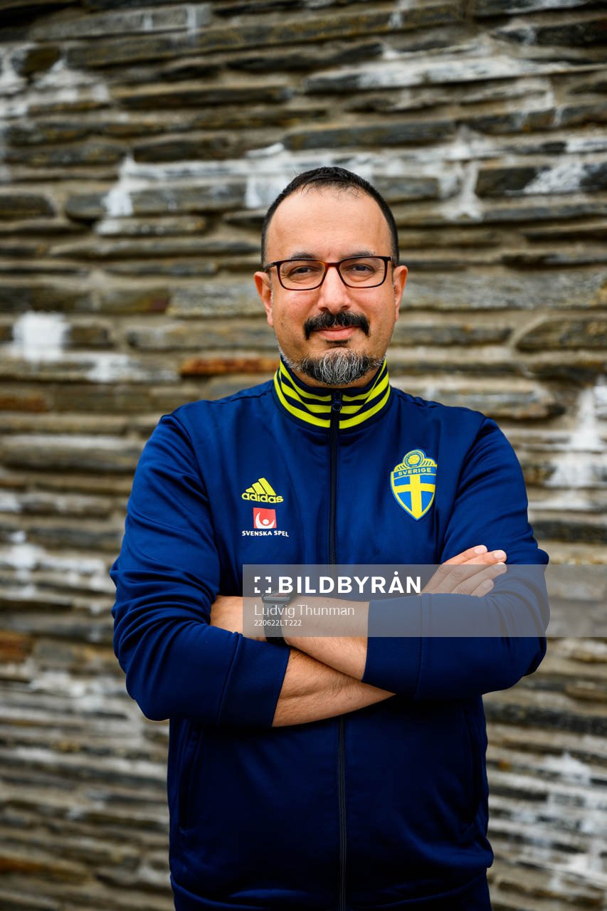 Houman Ebrahimi, doctor poses for a portrait