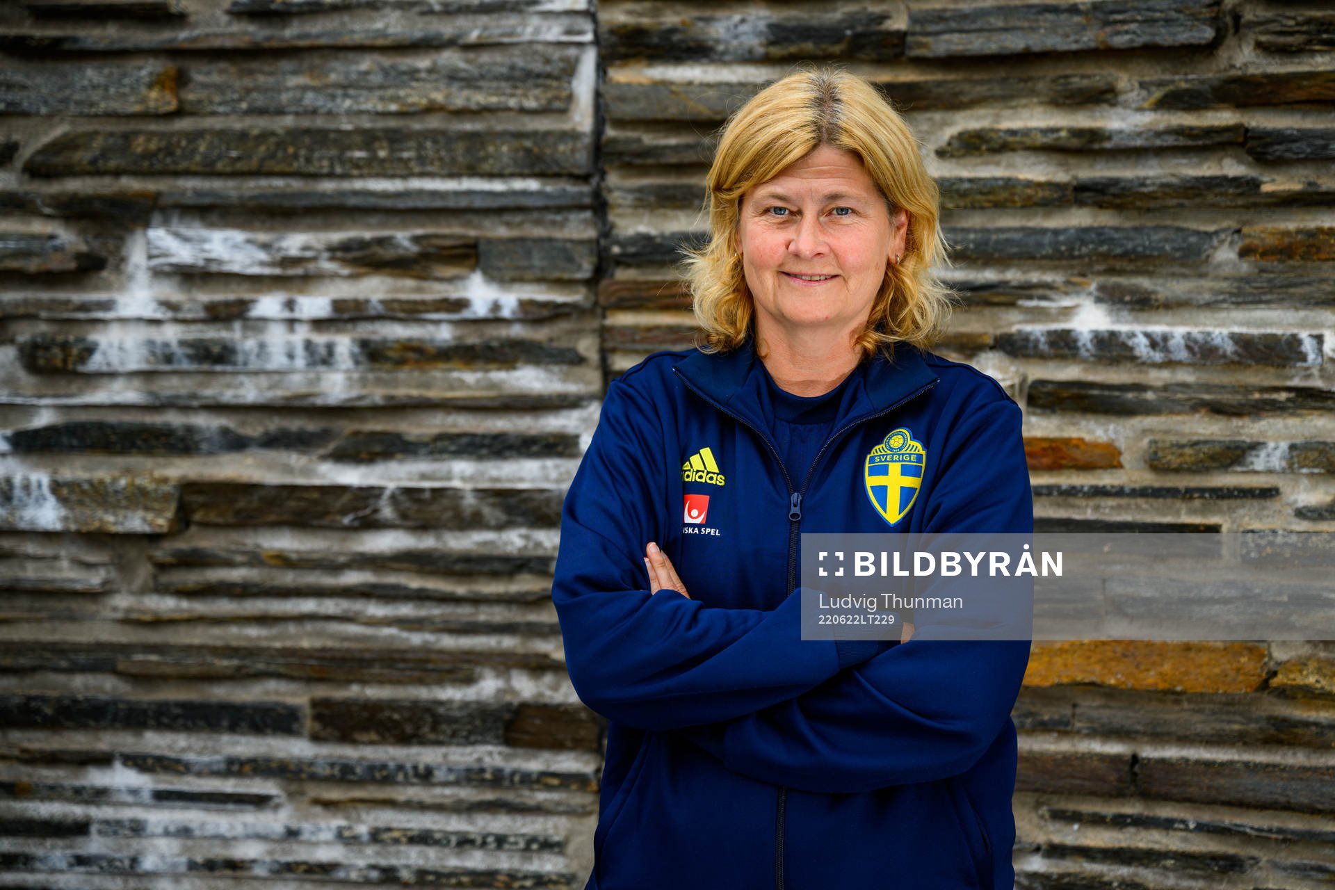 Rebecca Schelin, press officer poses for a portrait