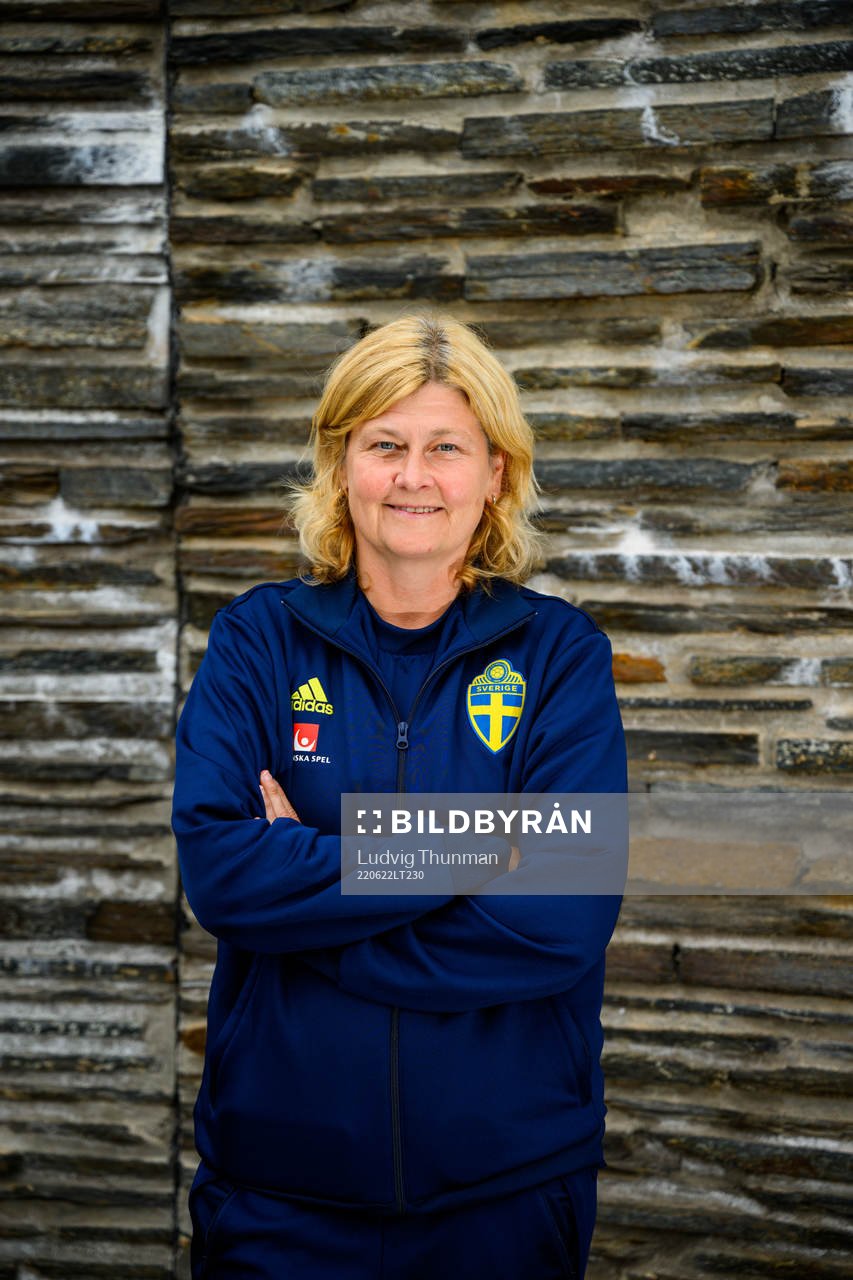 Rebecca Schelin, press officer poses for a portrait