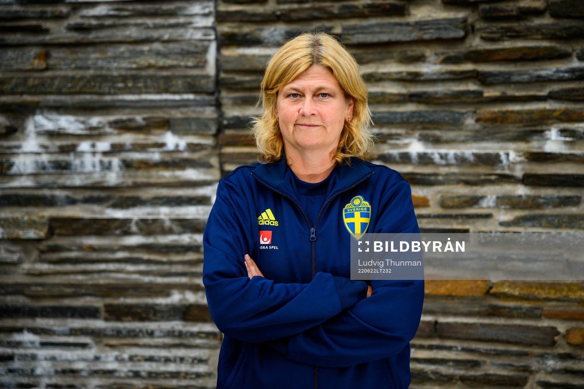 Rebecca Schelin, press officer poses for a portrait