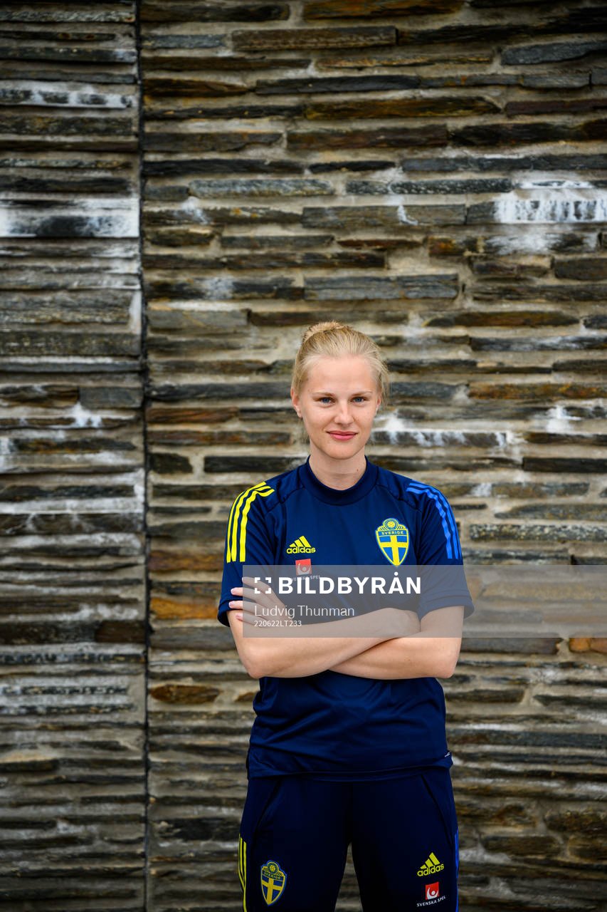 Anna Moilanen, photographer, poses for a portrait