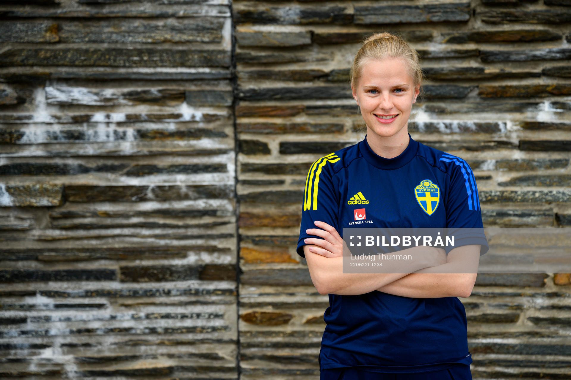 Anna Moilanen, photographer, poses for a portrait