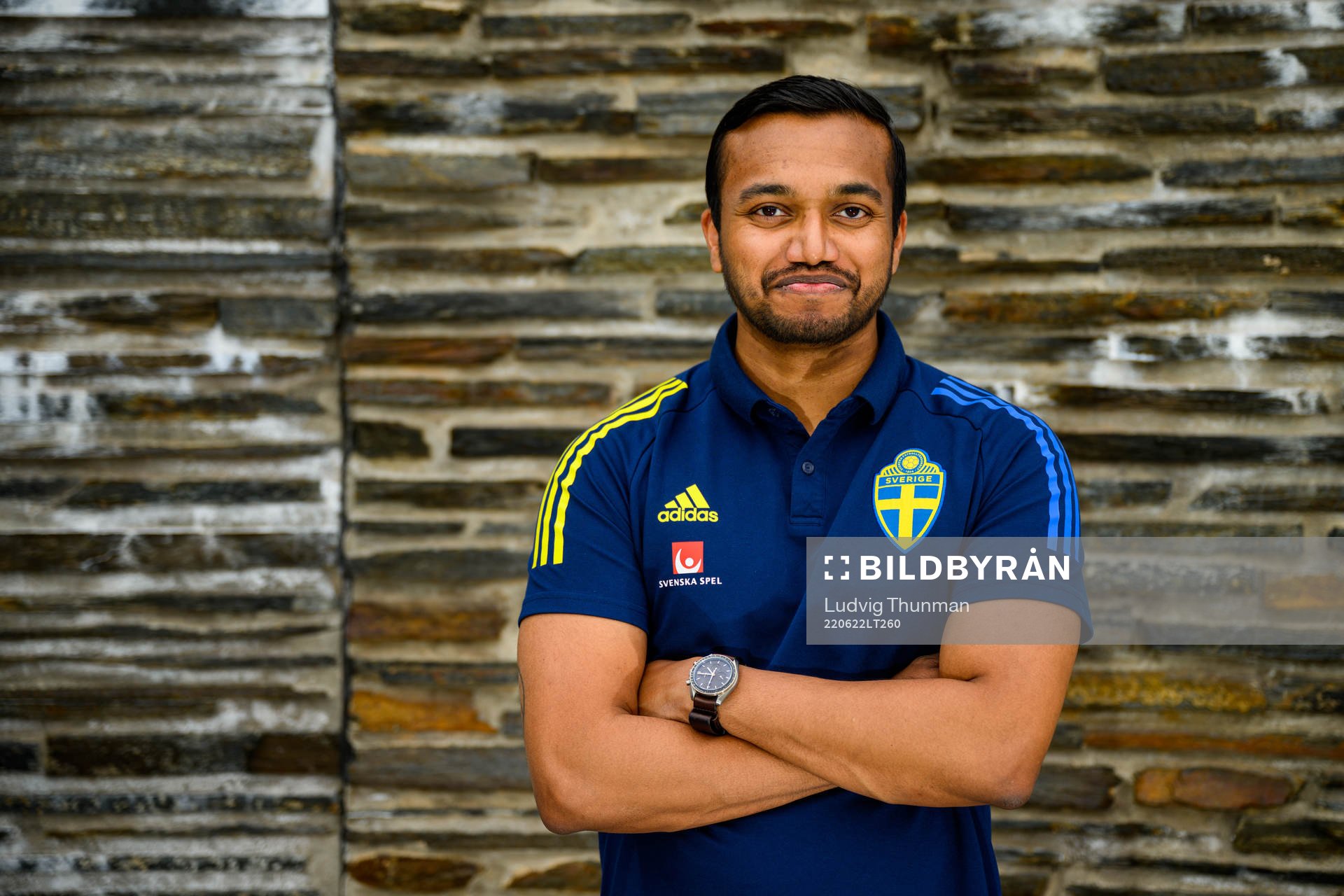 Sadesh Balasingam, doctor, poses for a portrait