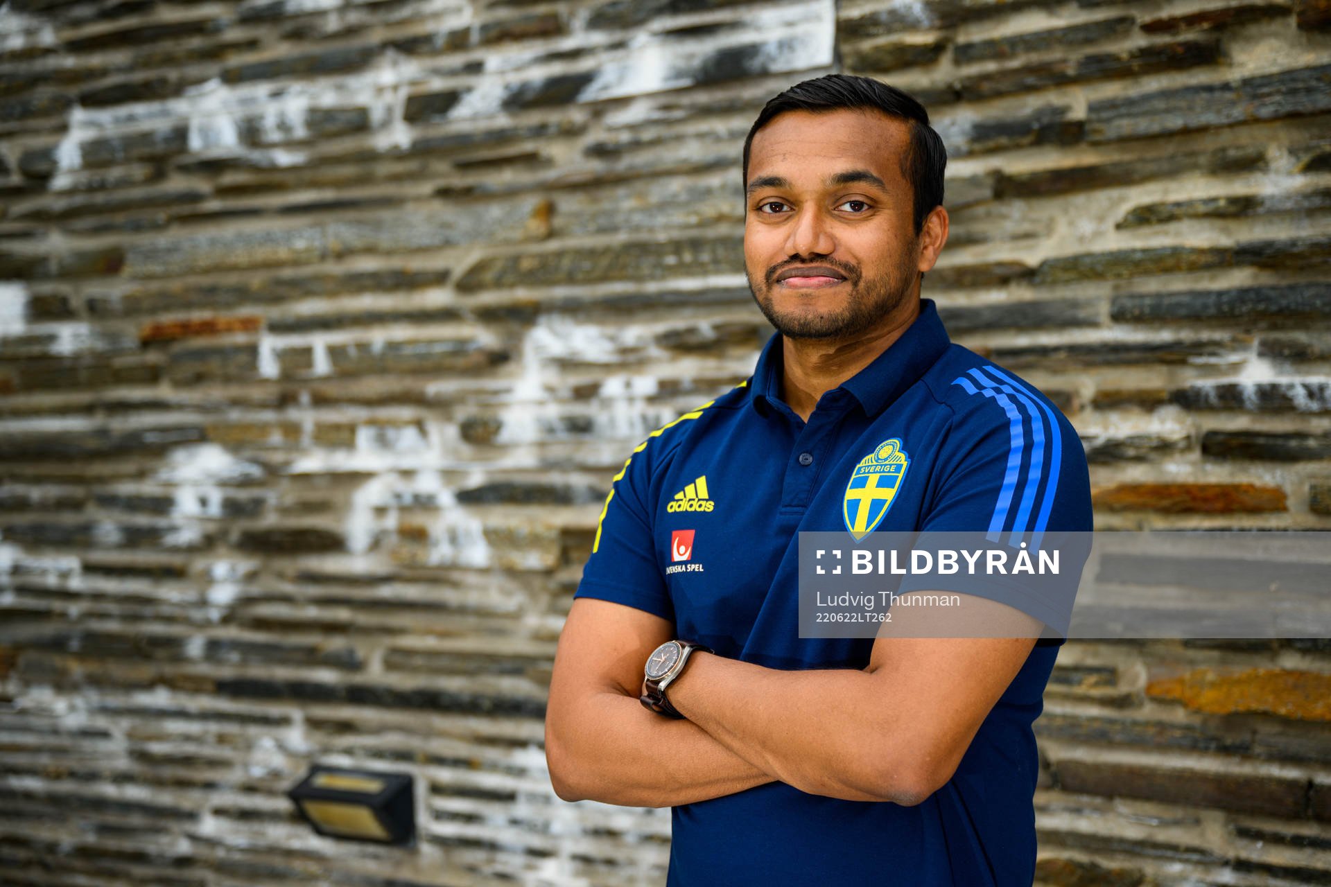 Sadesh Balasingam, doctor, poses for a portrait