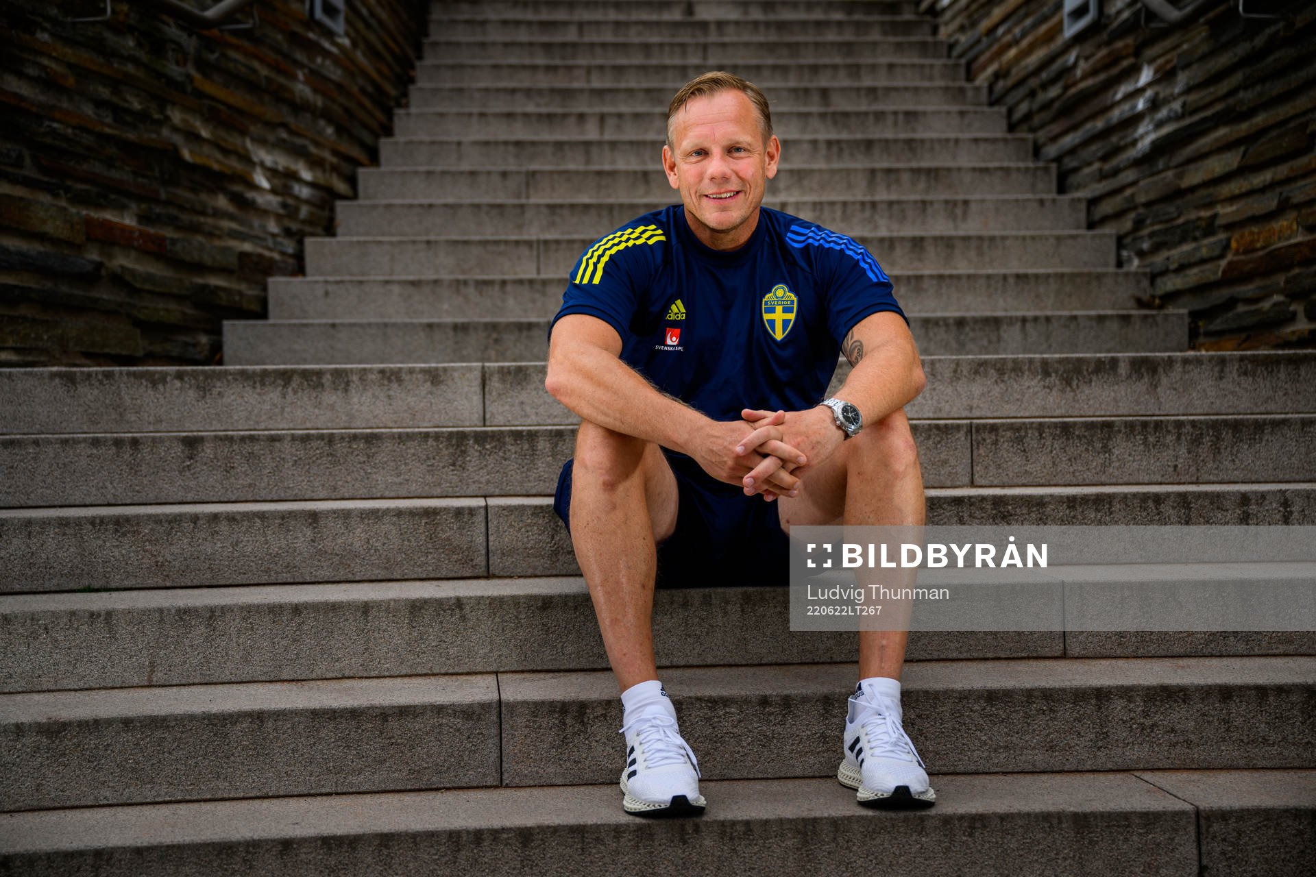 Stefan Dejemyr, head of security, poses for a portrait