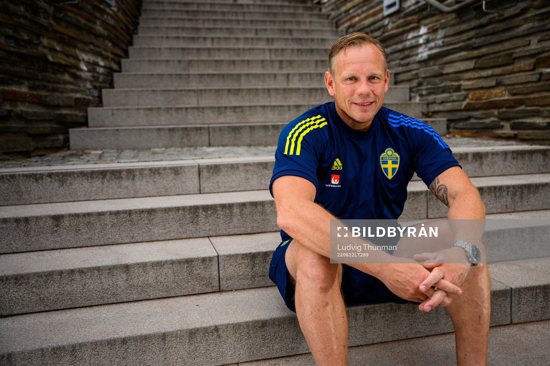 Stefan Dejemyr, head of security, poses for a portrait