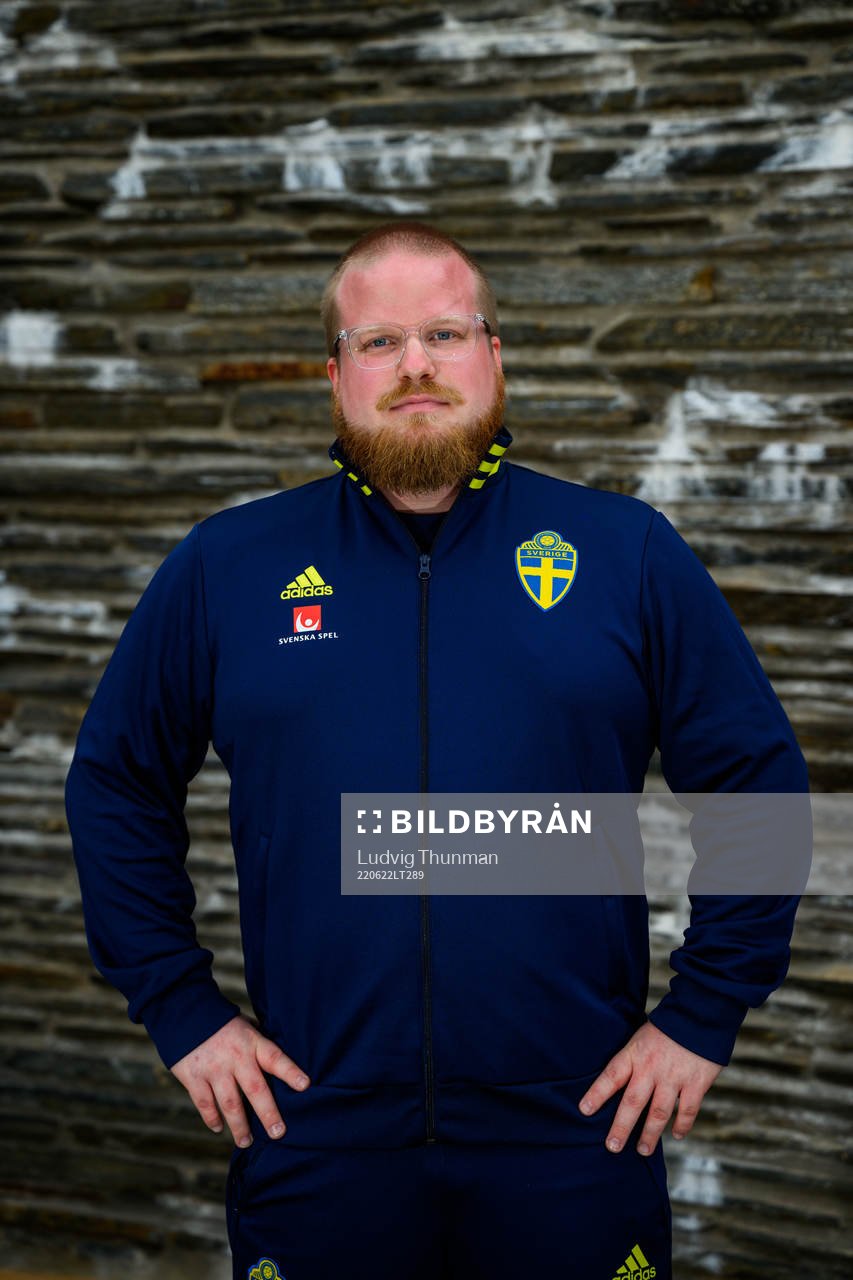 Anders Eriksson, match analyst, poses for a portrait
