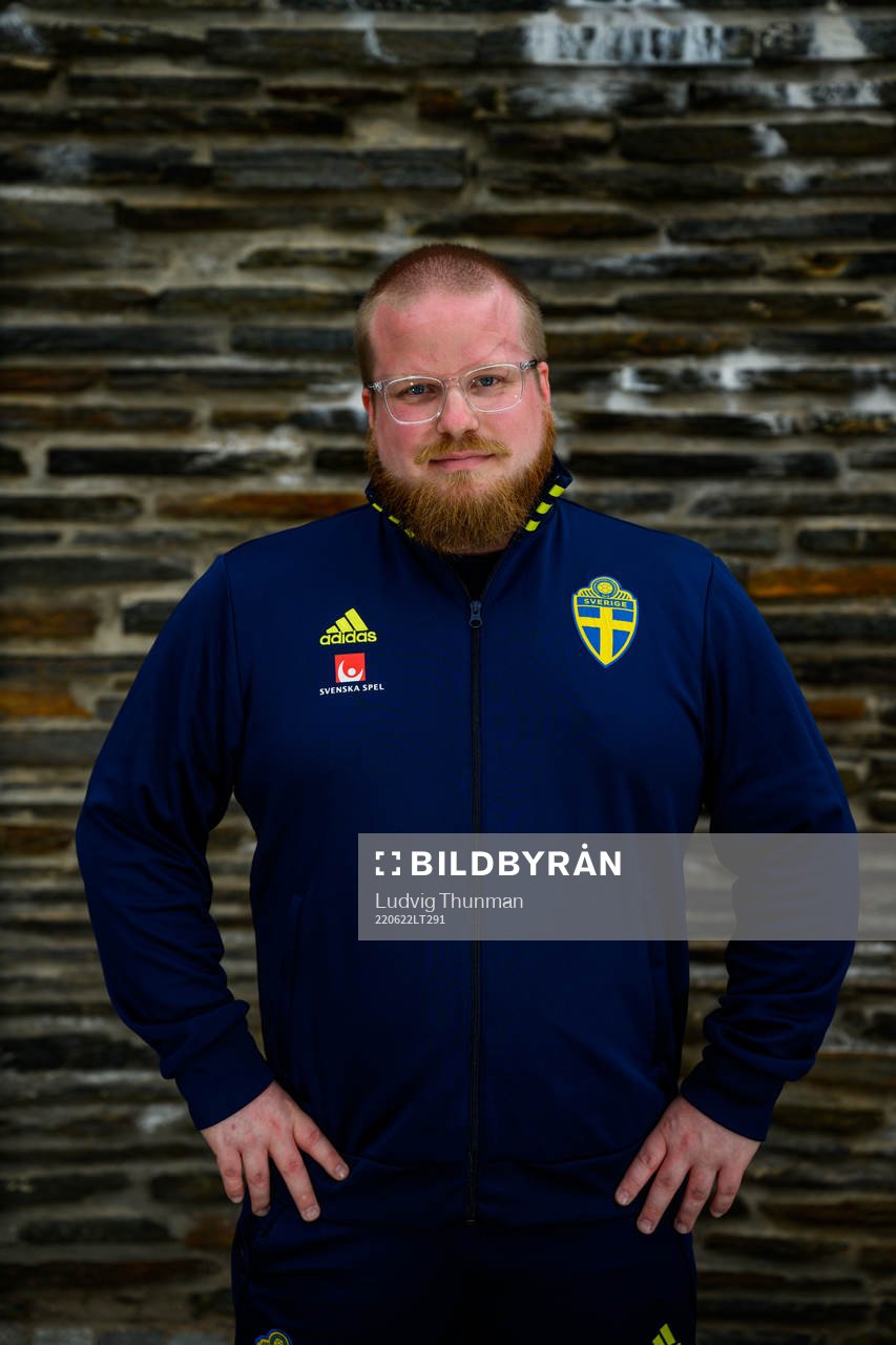 Anders Eriksson, match analyst, poses for a portrait