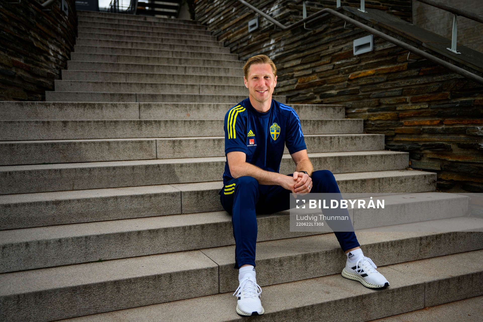 Rasmus Liljeblad, sports psychologist, poses for a portrait