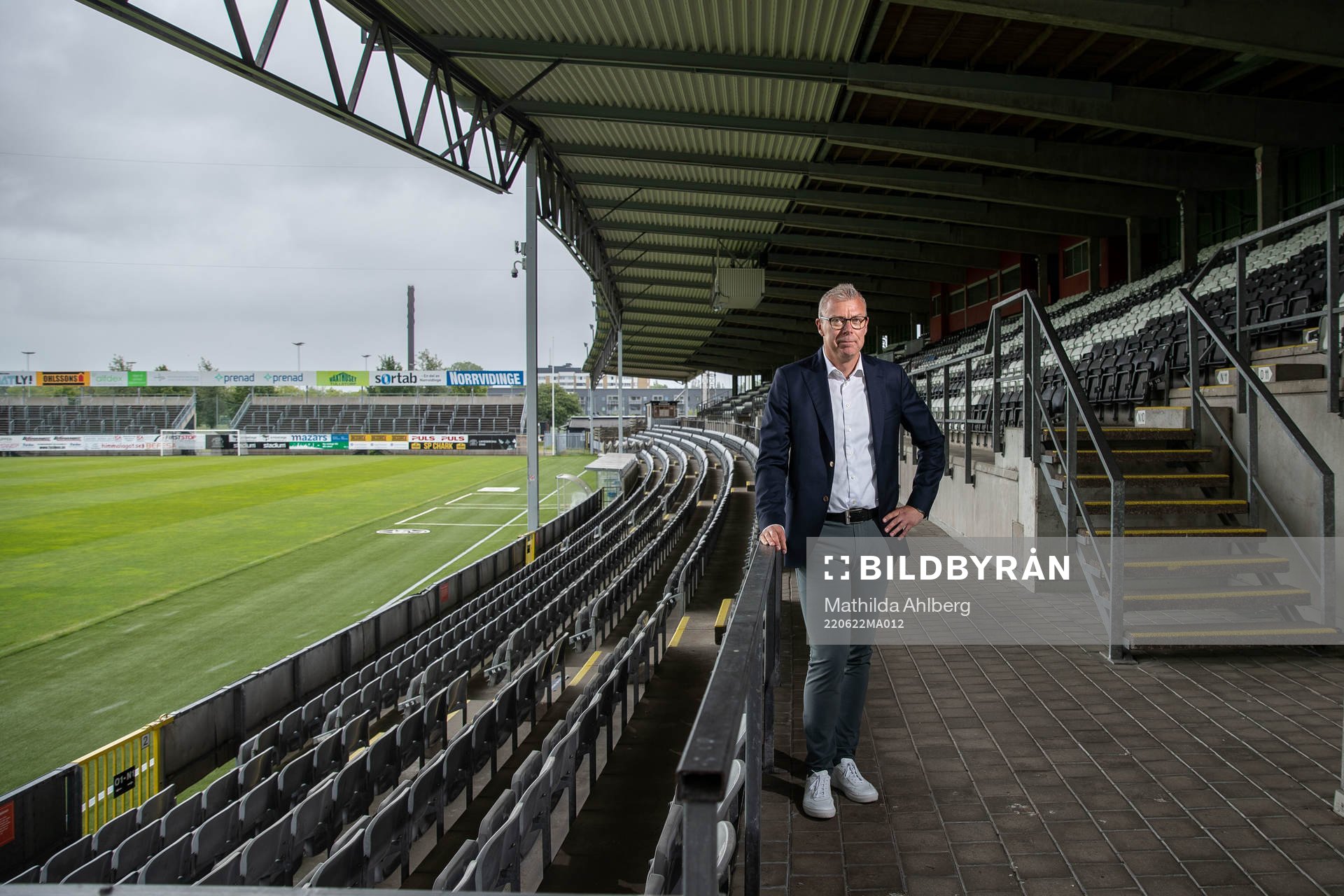 Landskronas vice ordförande Daniel Stålhammar poserar för ett porträtt den 22 juni 2022 i Landskrona. 