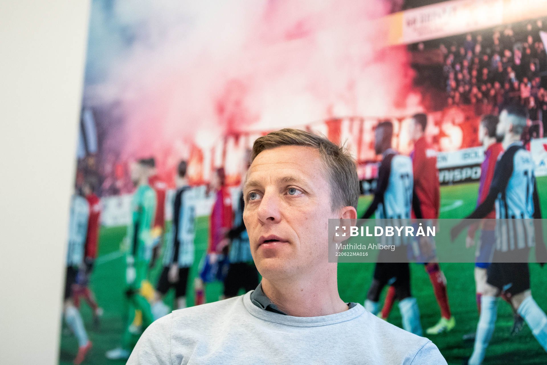 Landskronas sportchef Erik Edman