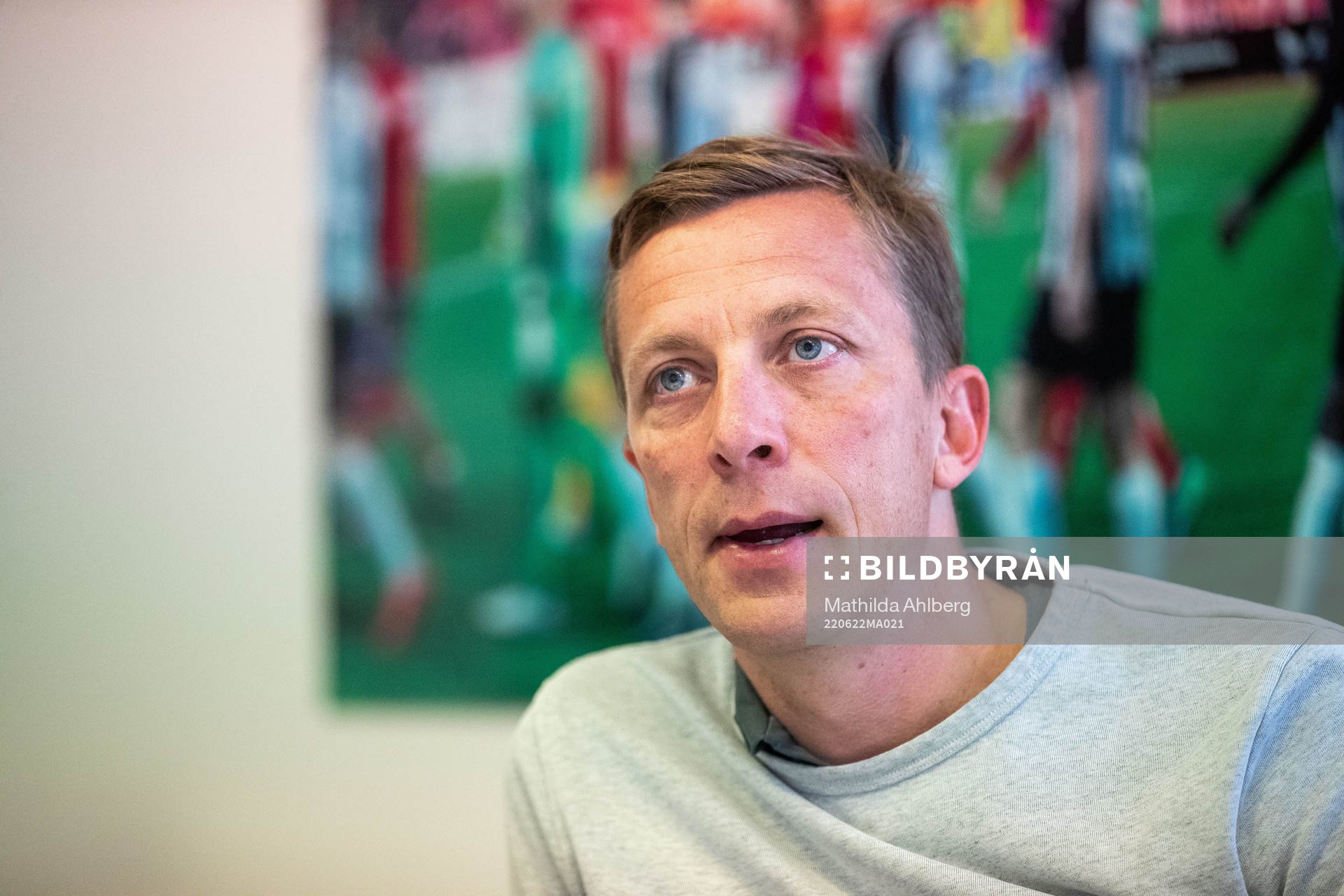 Landskronas sportchef Erik Edman