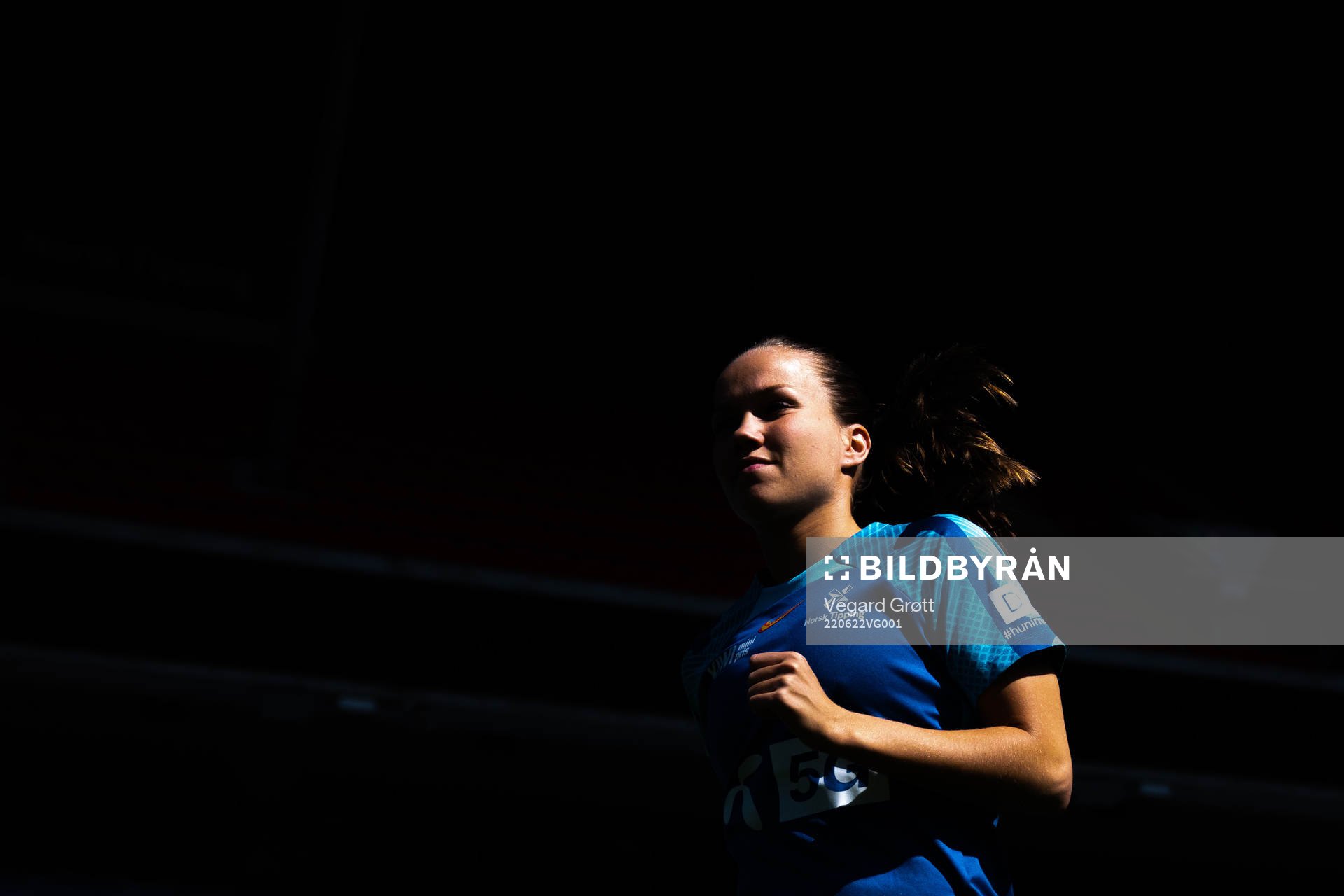 Guro Reiten of the Norwegian women's national football team