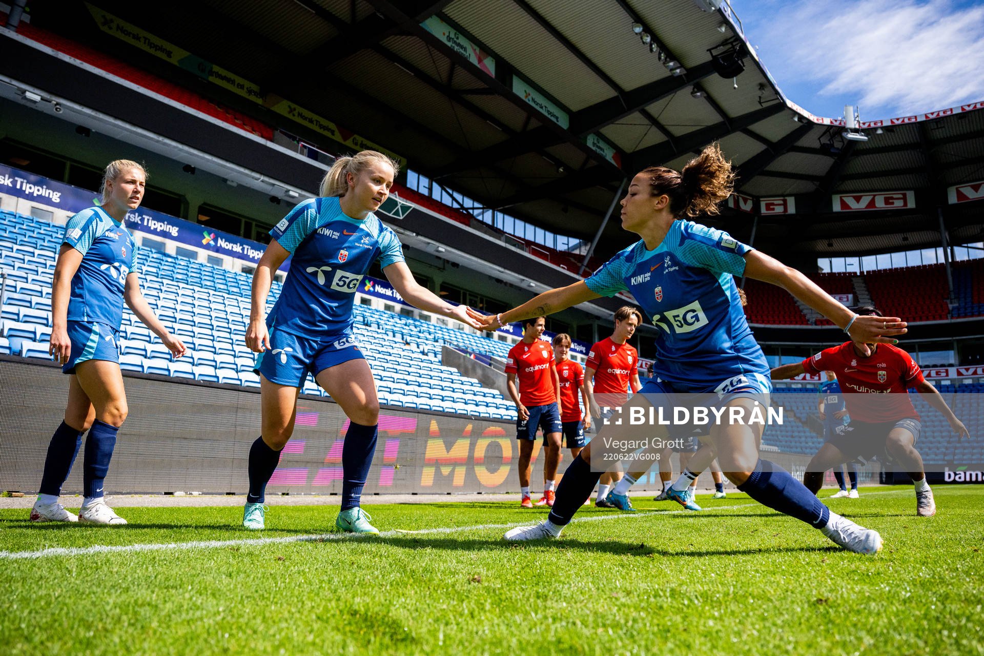 Sophie Román Haug, Anna Jøsendal and Celin Bizet