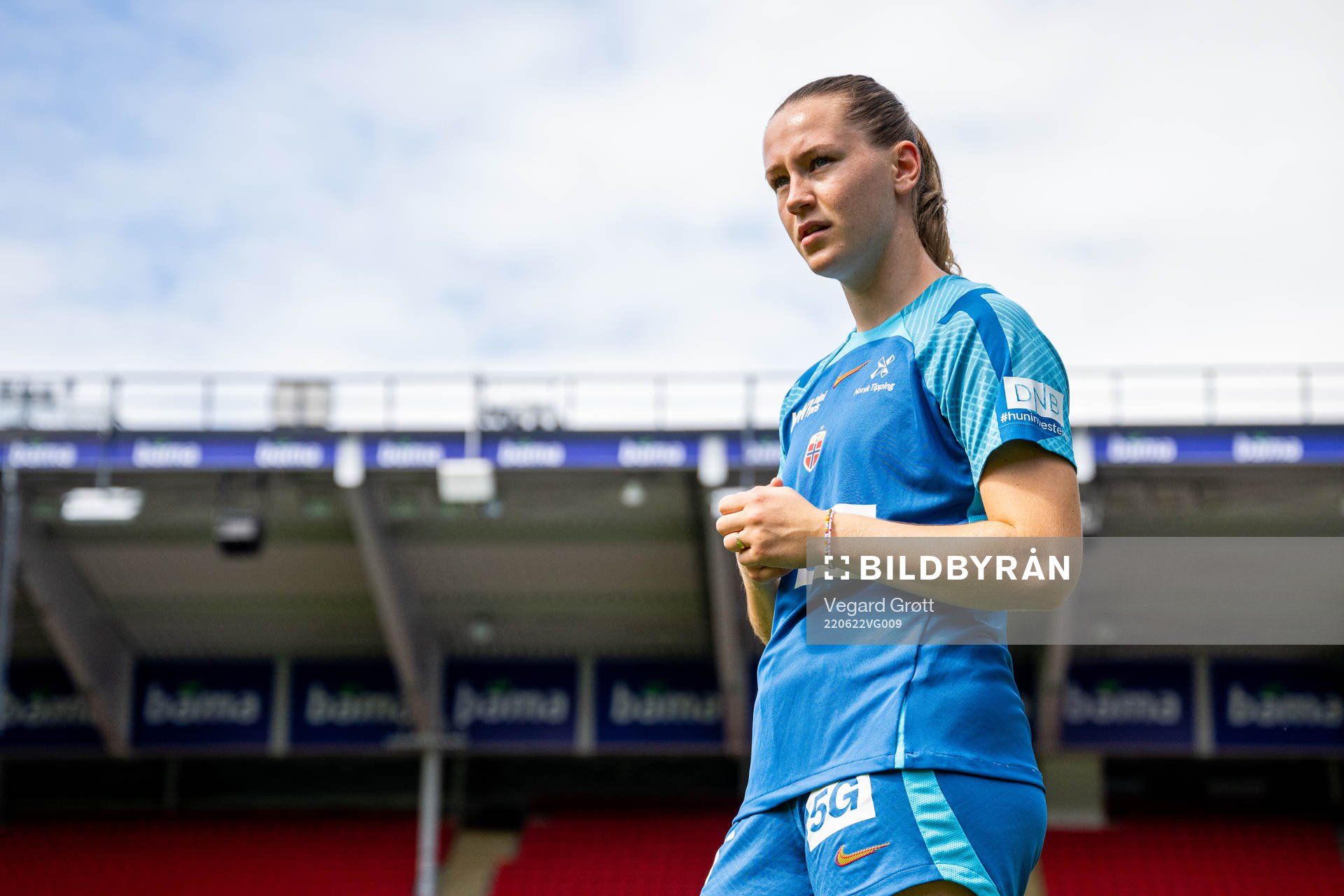 Elisabeth Terland of the Norwegian women's national