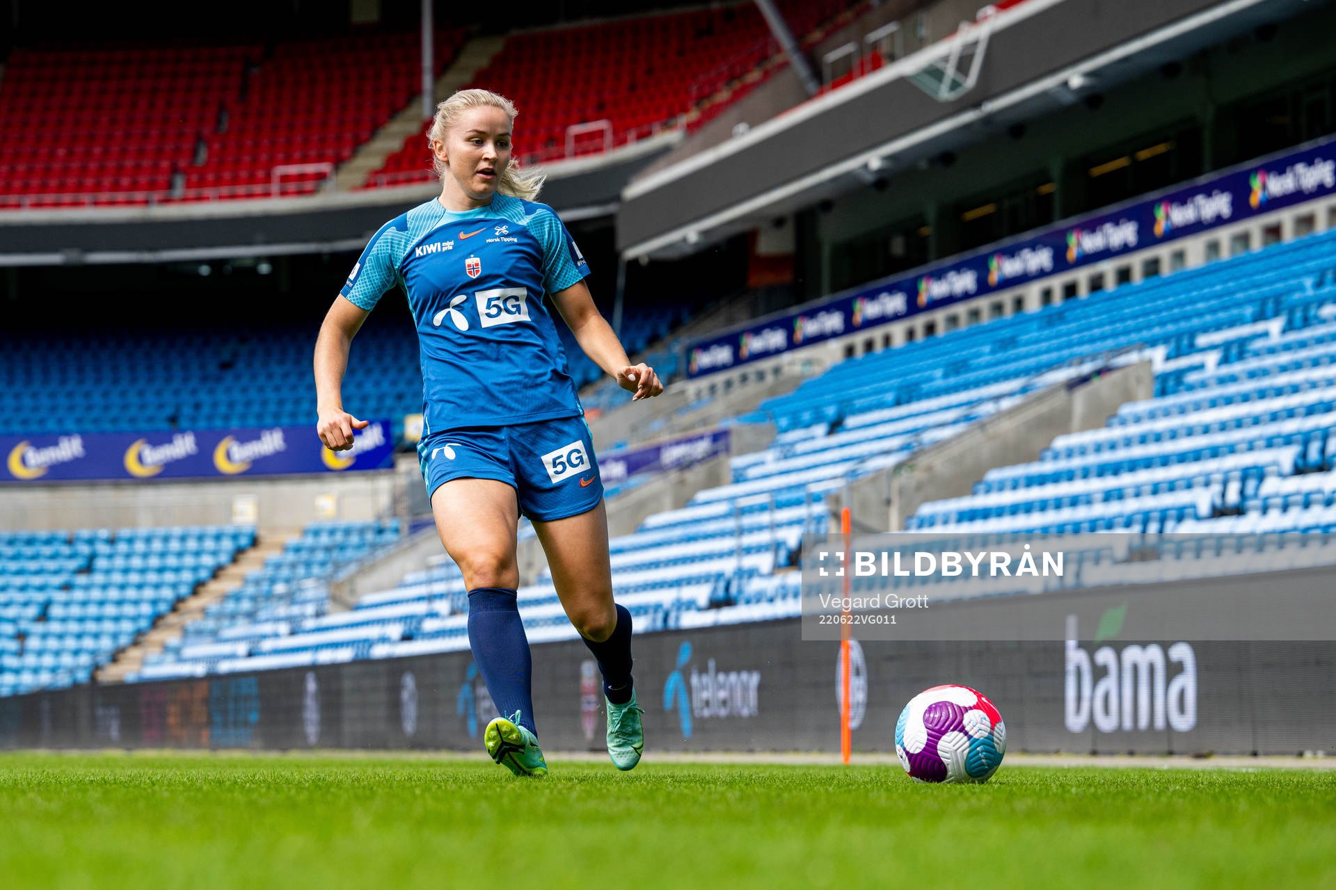 Anna Jøsendal of the Norwegian women's national football