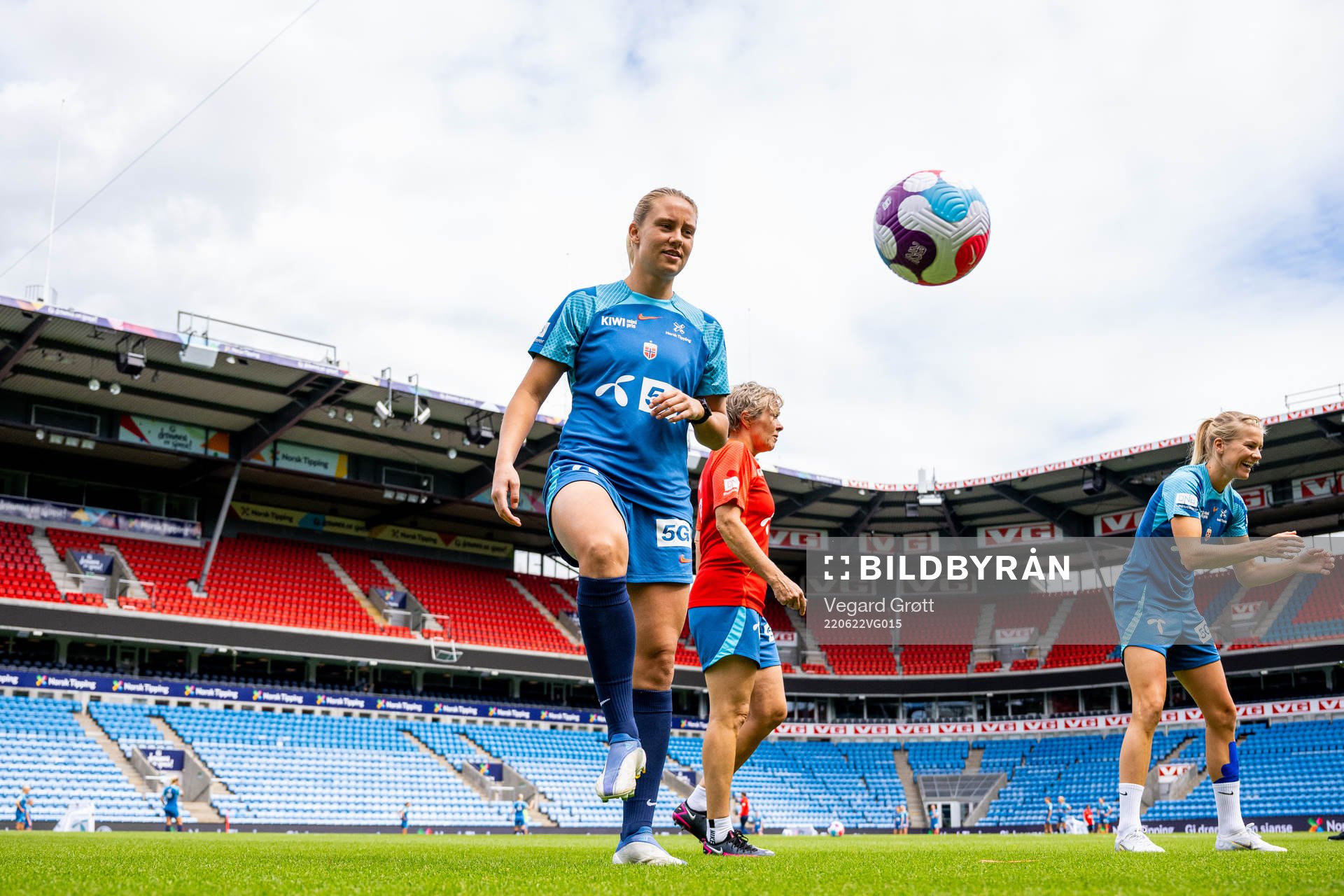 Lisa Fjeldstad Naalsund of the Norwegian women's national