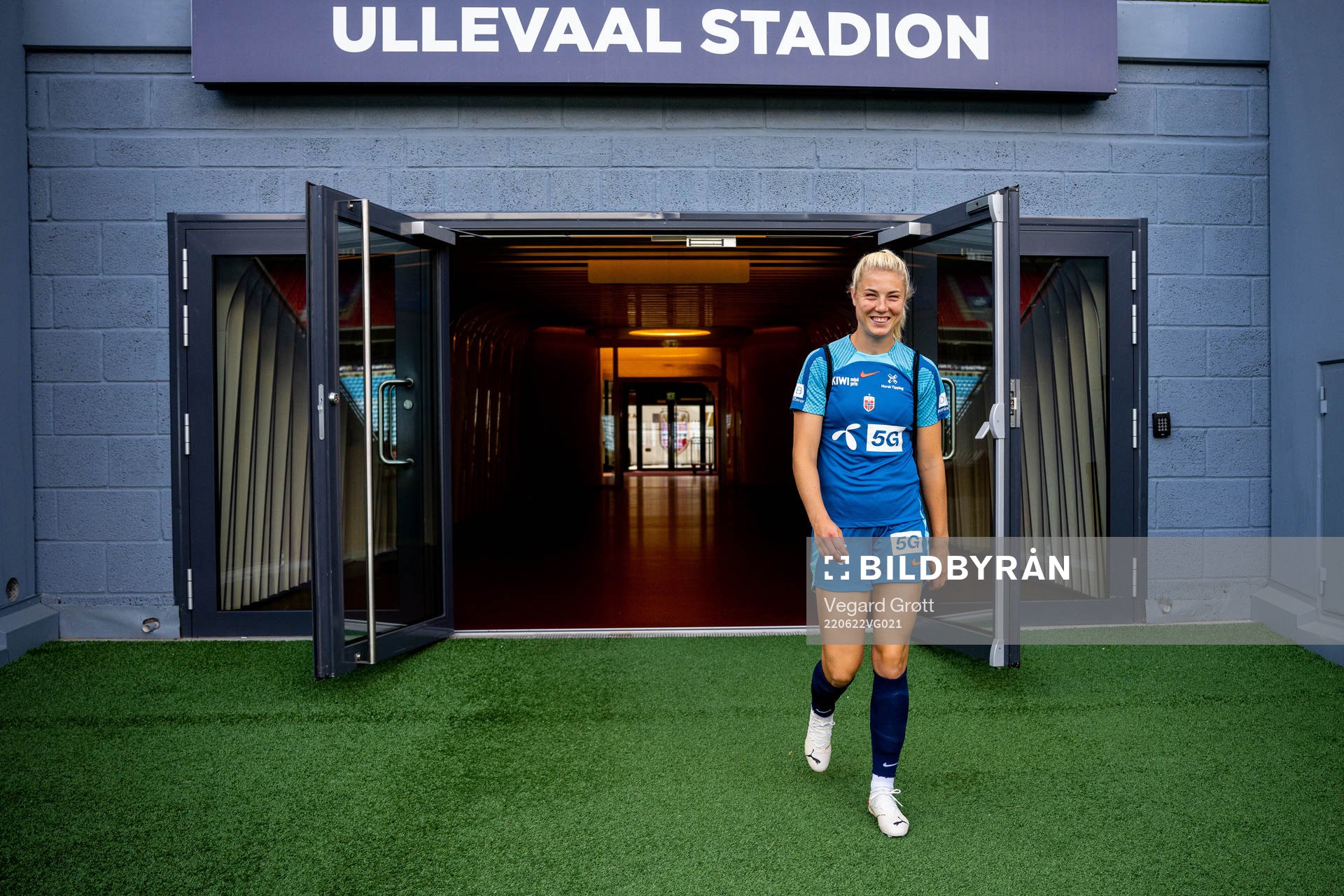 Sophie Román Haug of the Norwegian women's national