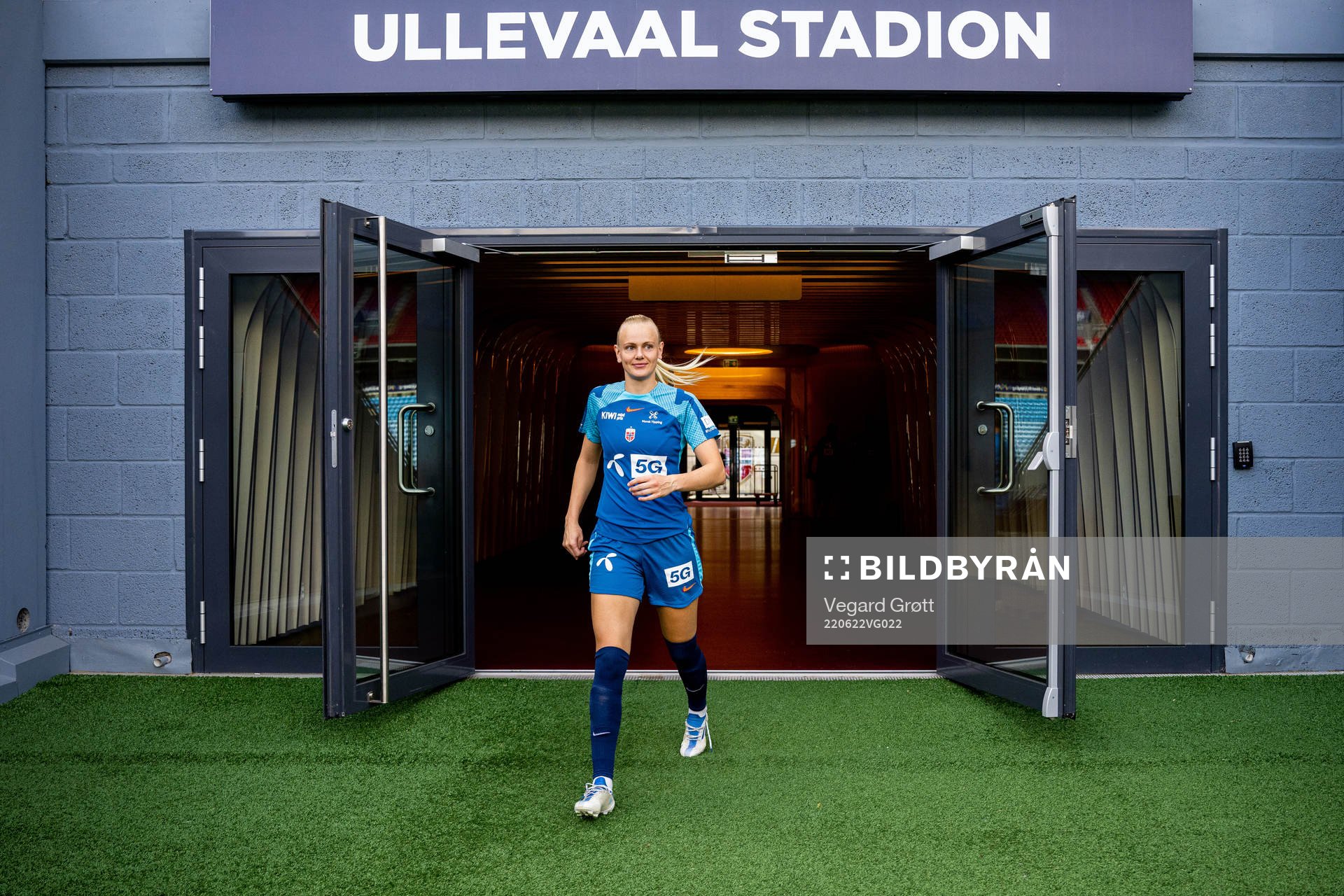 Karina Sævik of the Norwegian women's national football