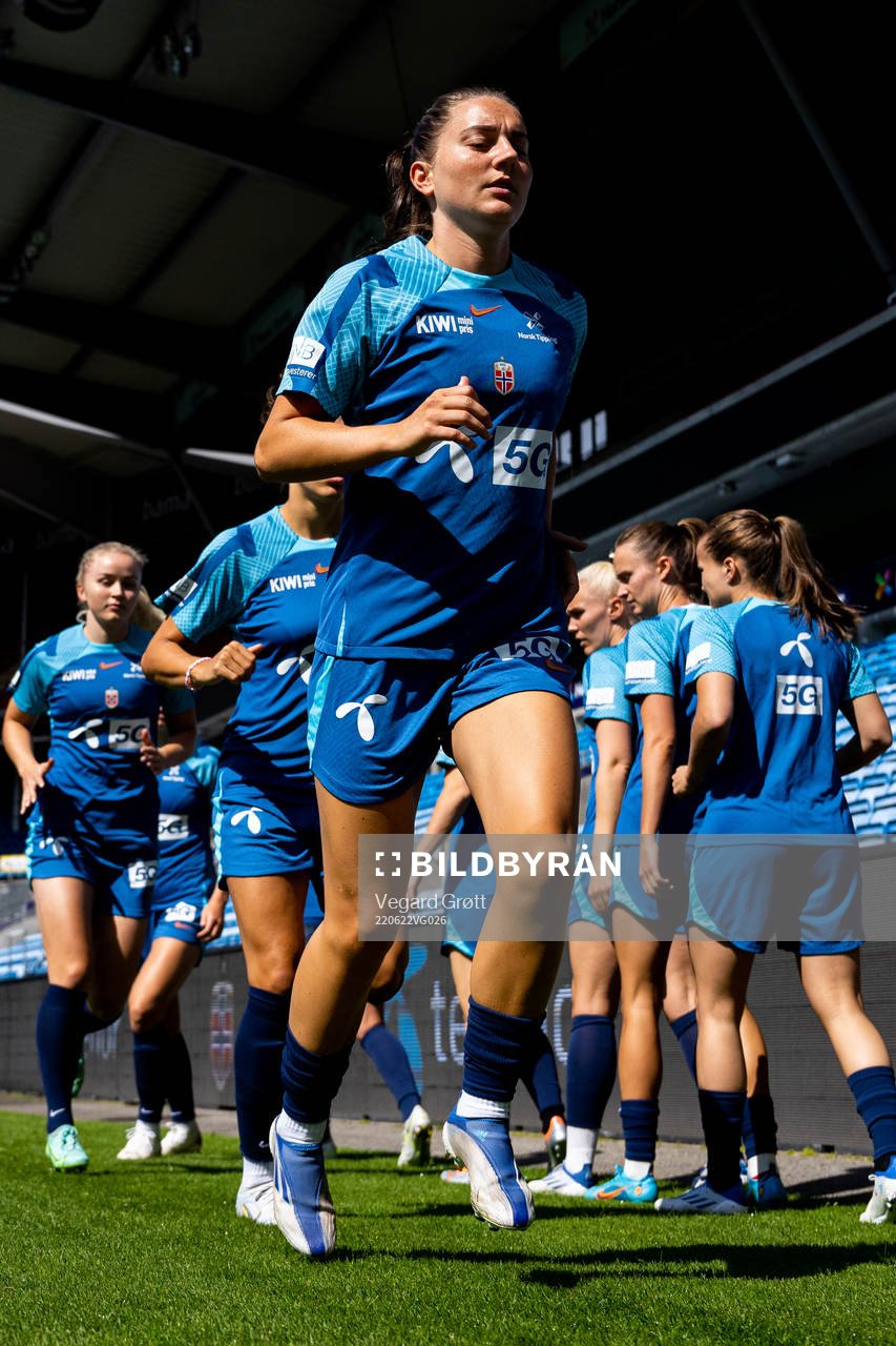 Vilde Bøe Risa of the Norwegian women's national football