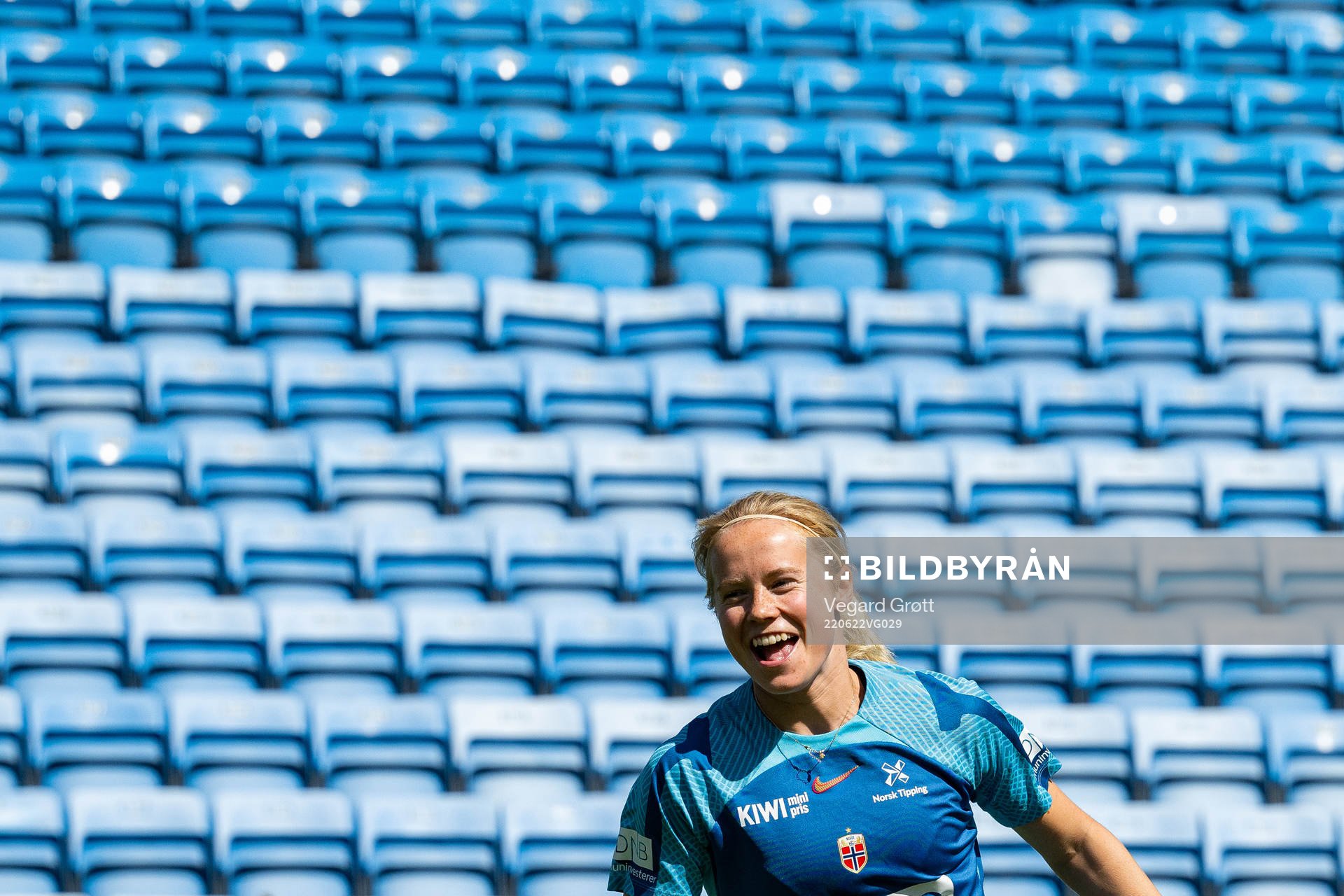 Julie Blakstad of the Norwegian women's national football