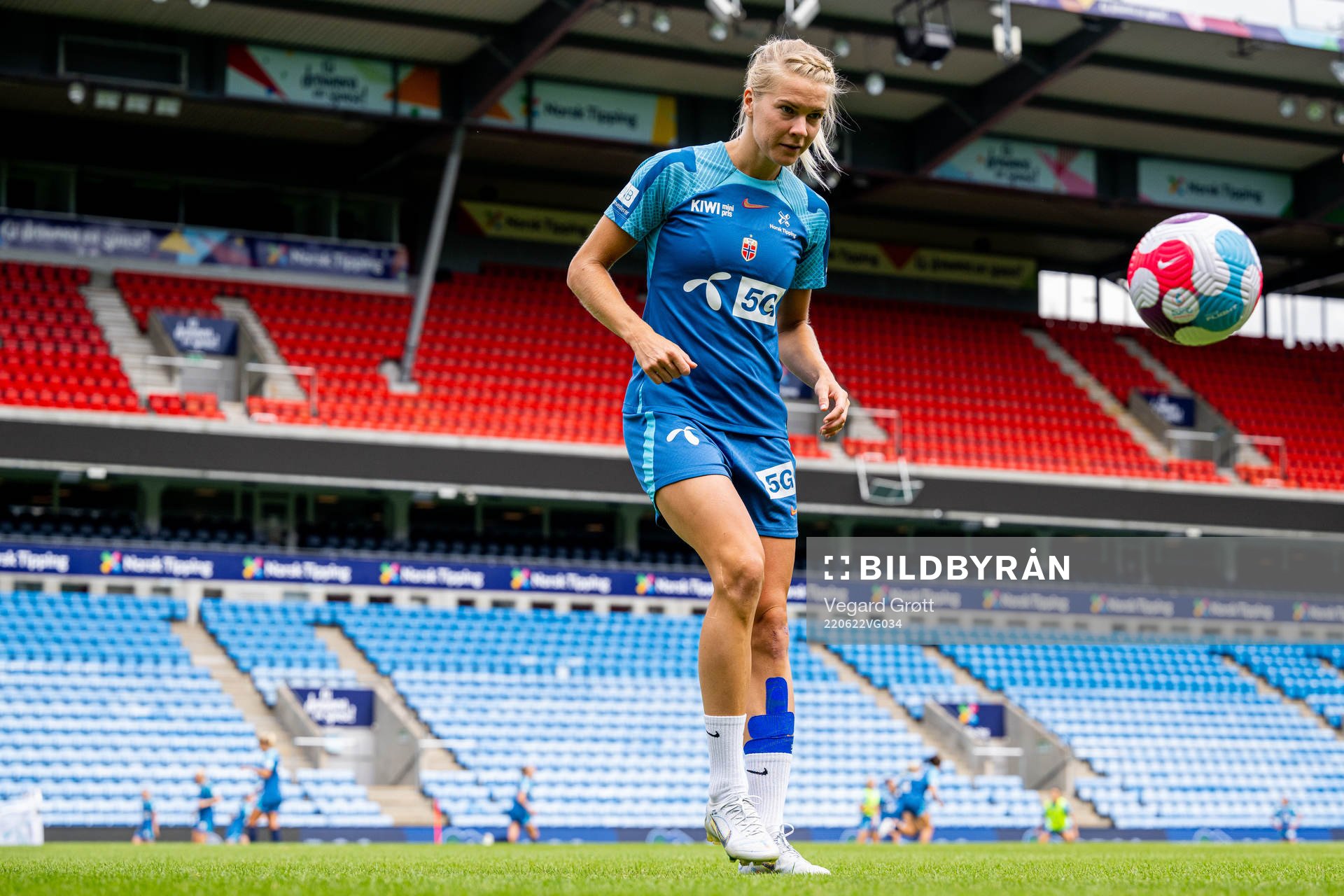 Ada Hegerberg of the Norwegian women's national football