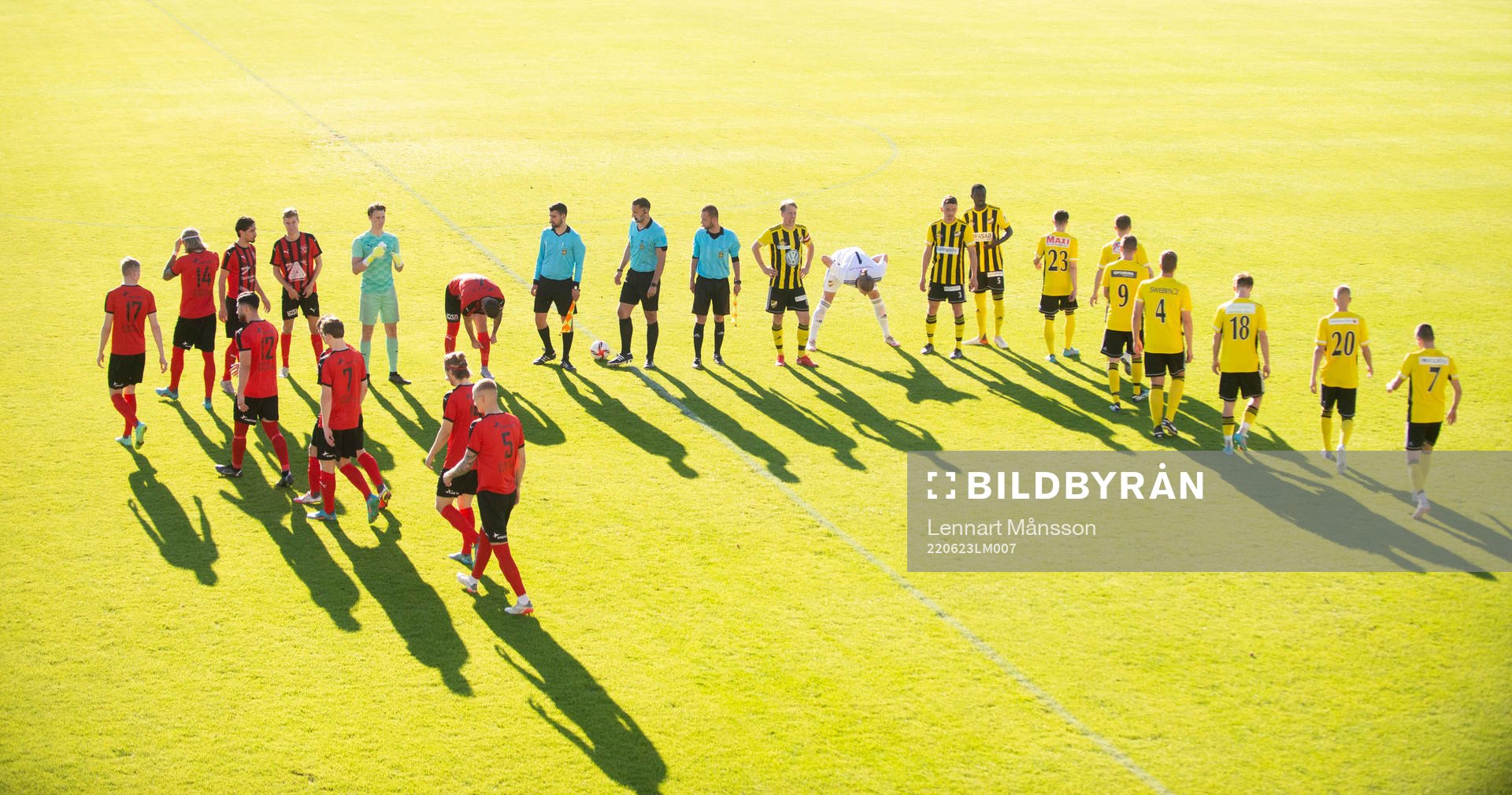 i matchen i div. 2 mellan IFK Hässleholm och Eslövs BK i