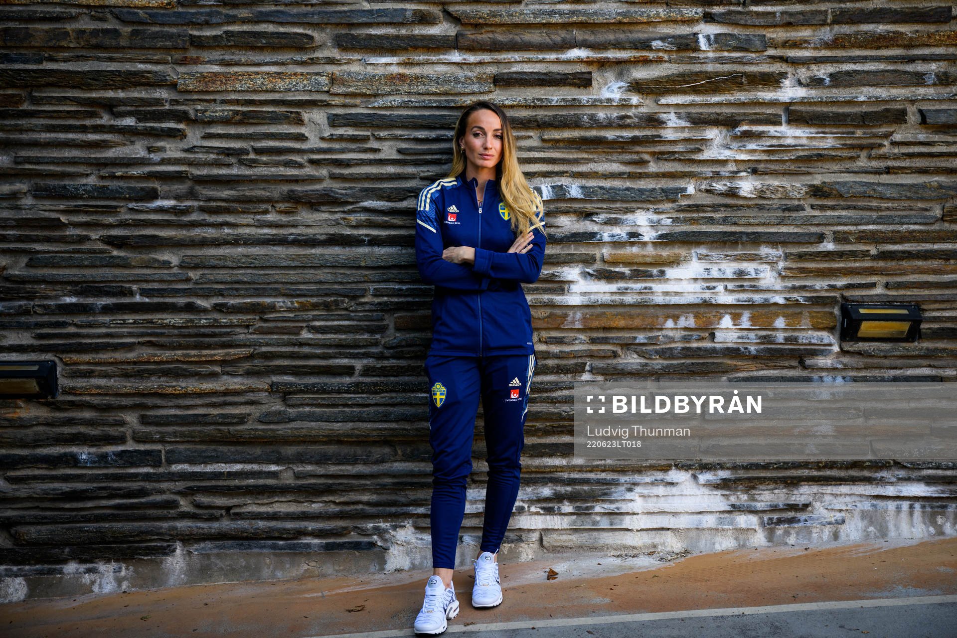 Kosovare Asllani poses for a portrait