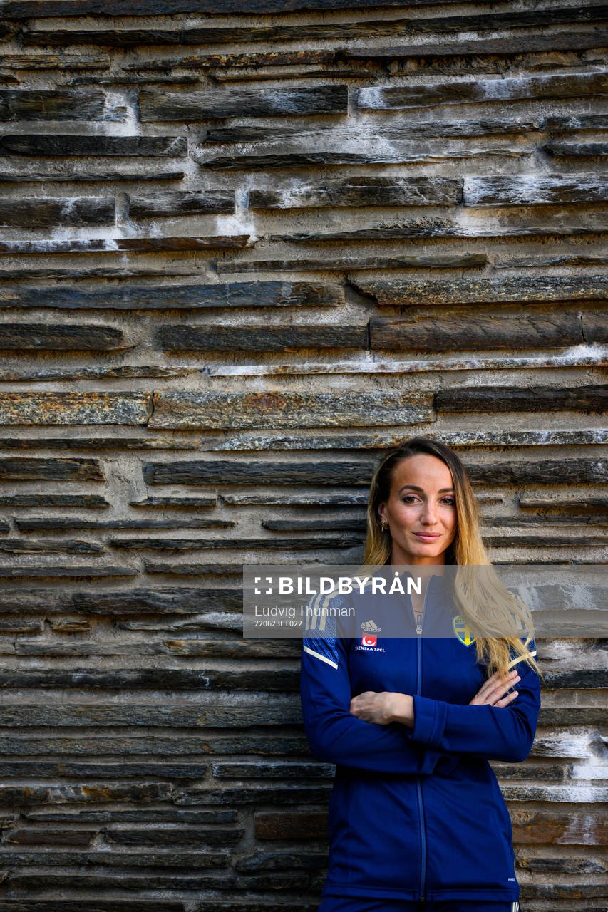 Kosovare Asllani poses for a portrait