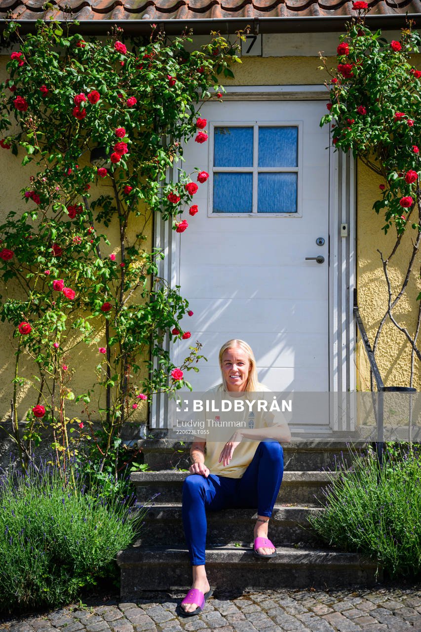 Caroline Seger poses for a portrait