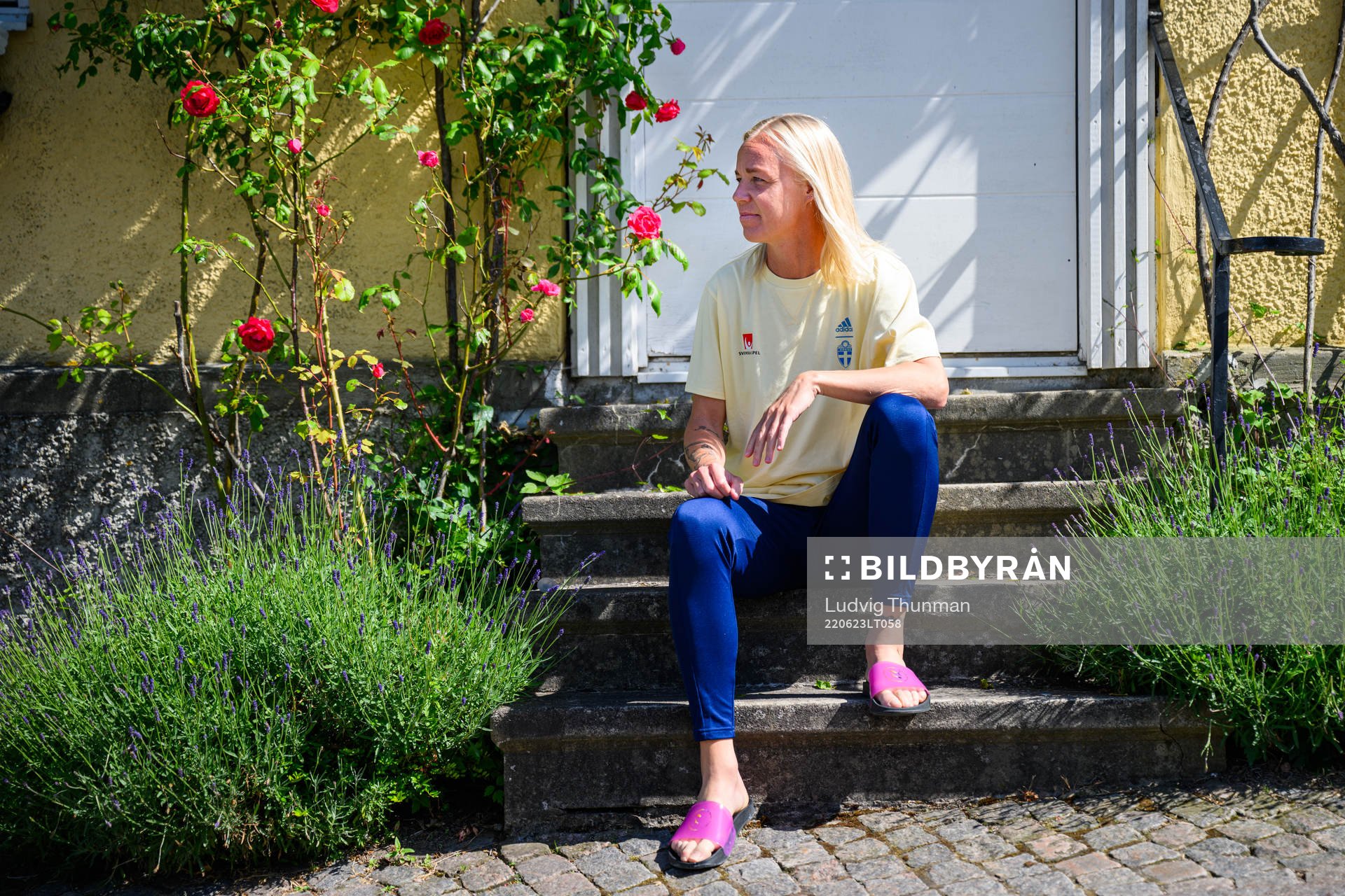 Caroline Seger poses for a portrait