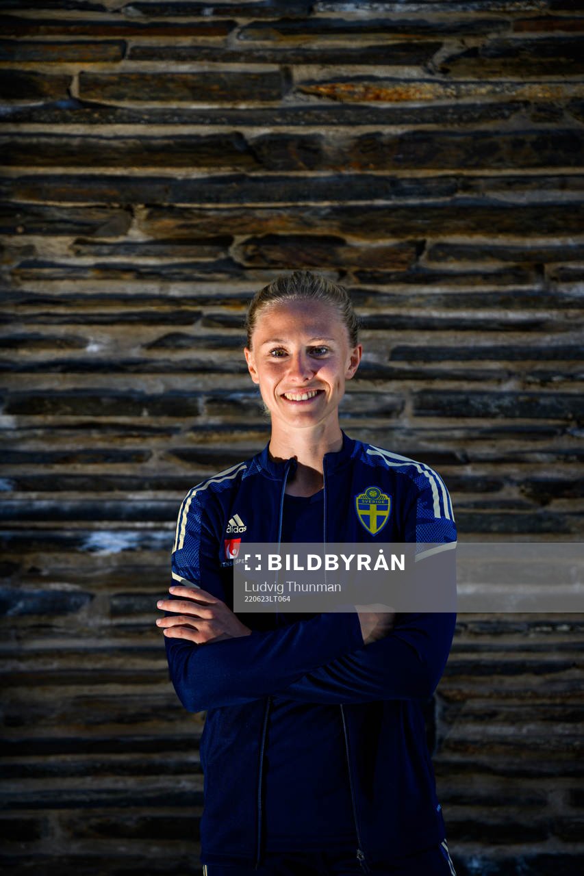 Rebecka Blomqvist poses for a portrait