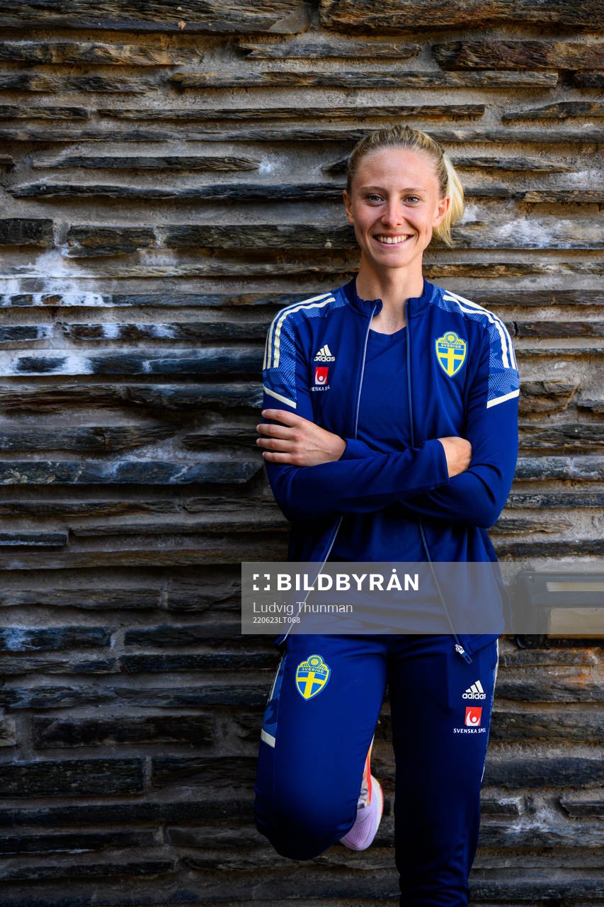 Rebecka Blomqvist poses for a portrait