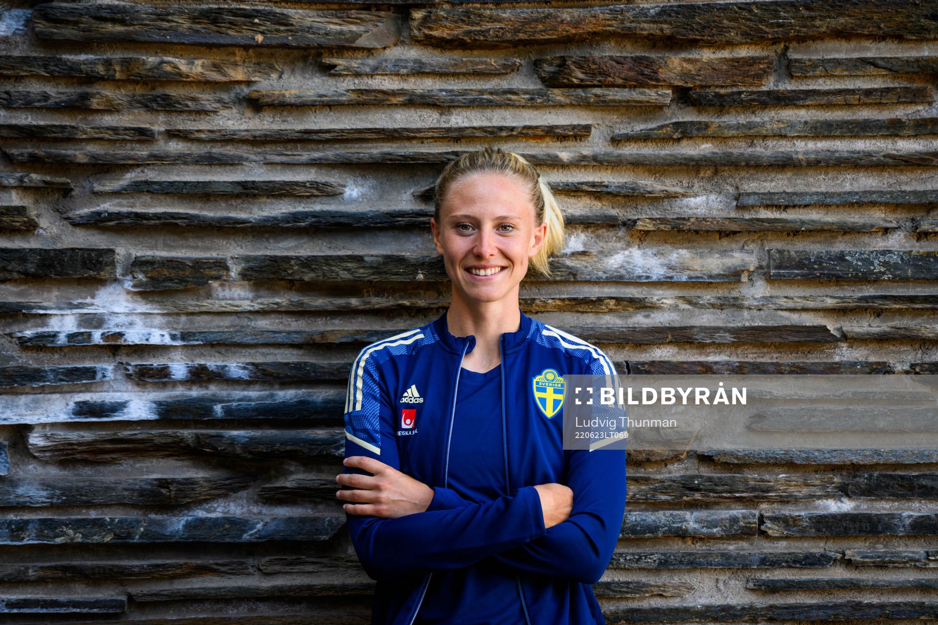 Rebecka Blomqvist poses for a portrait